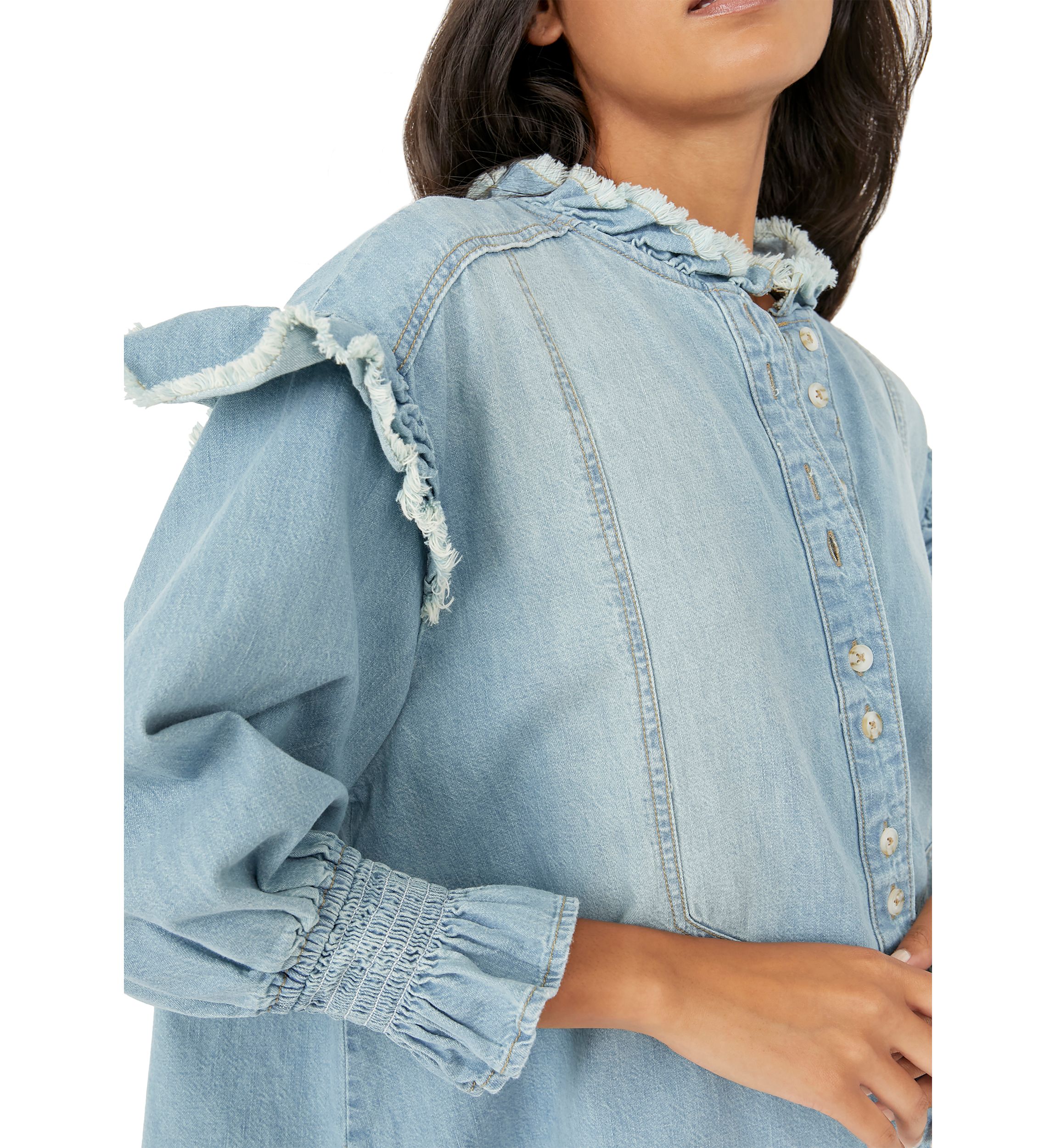 Louise Denim Top