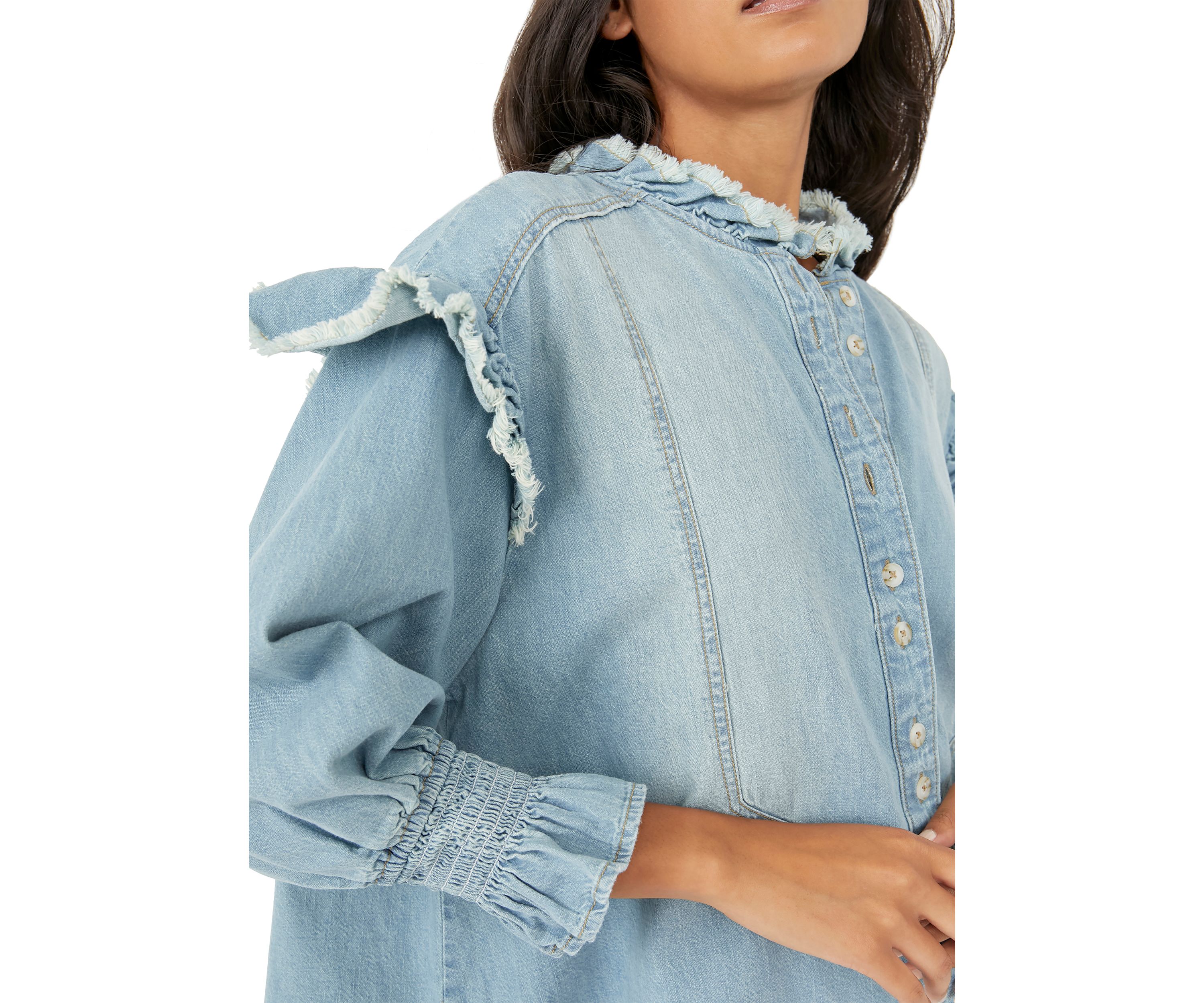 Louise Denim Top
