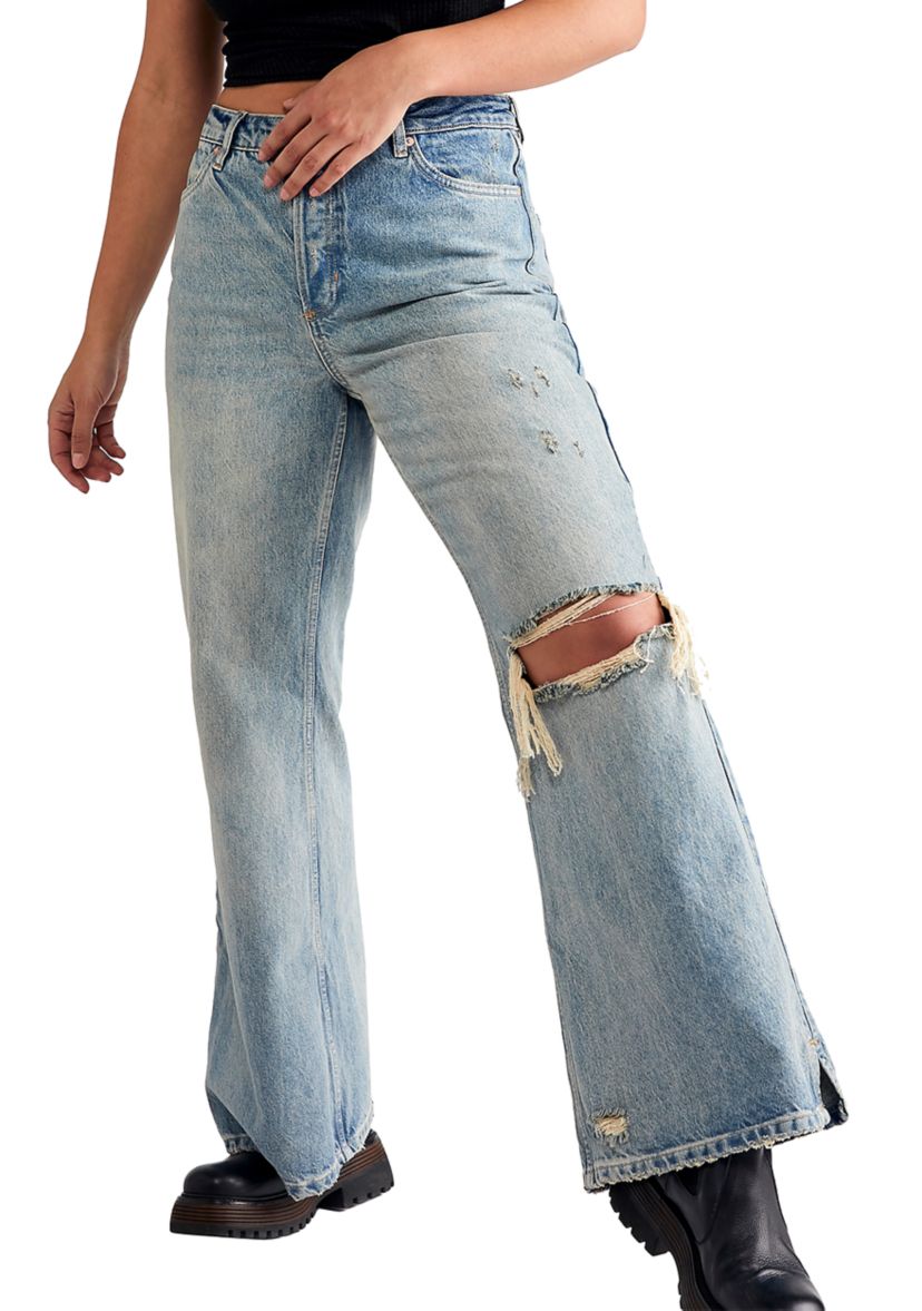 Curvy Misfit Flare Jeans 