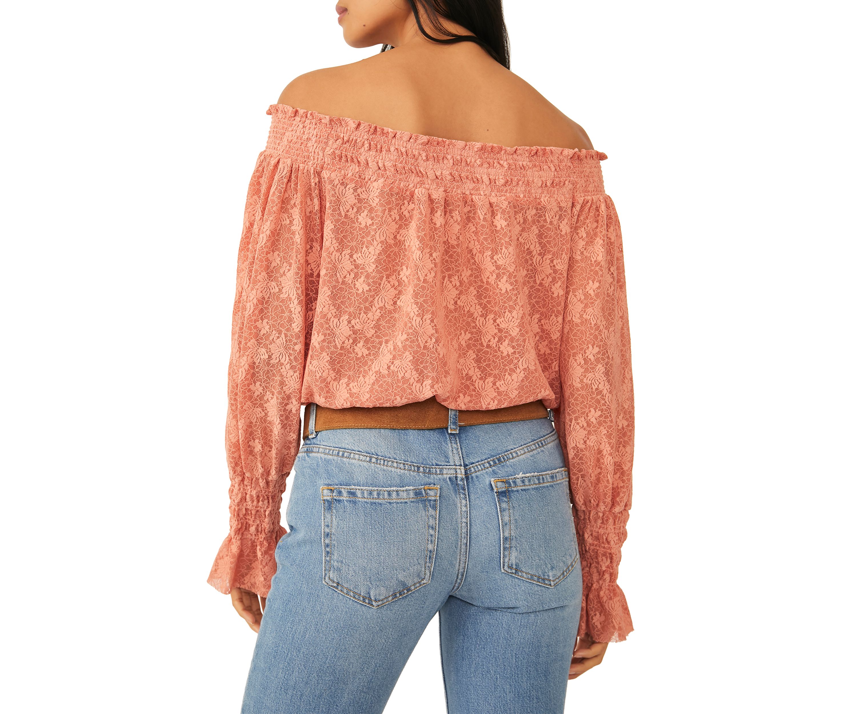 Emily Lace Off the Shoulder Top 