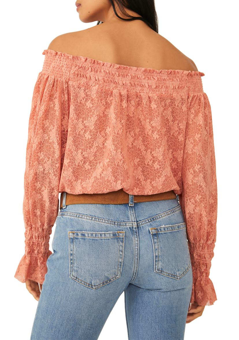 Emily Lace Off the Shoulder Top 