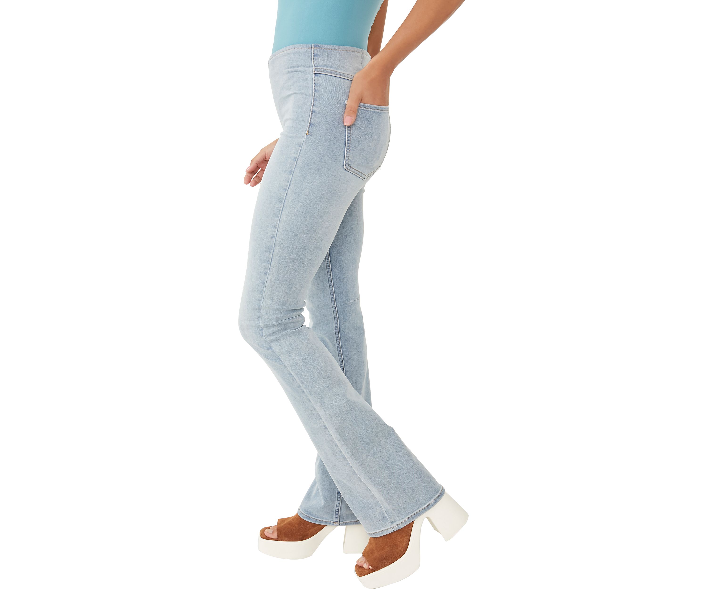 Jenny High Rise Bootcut Jeans