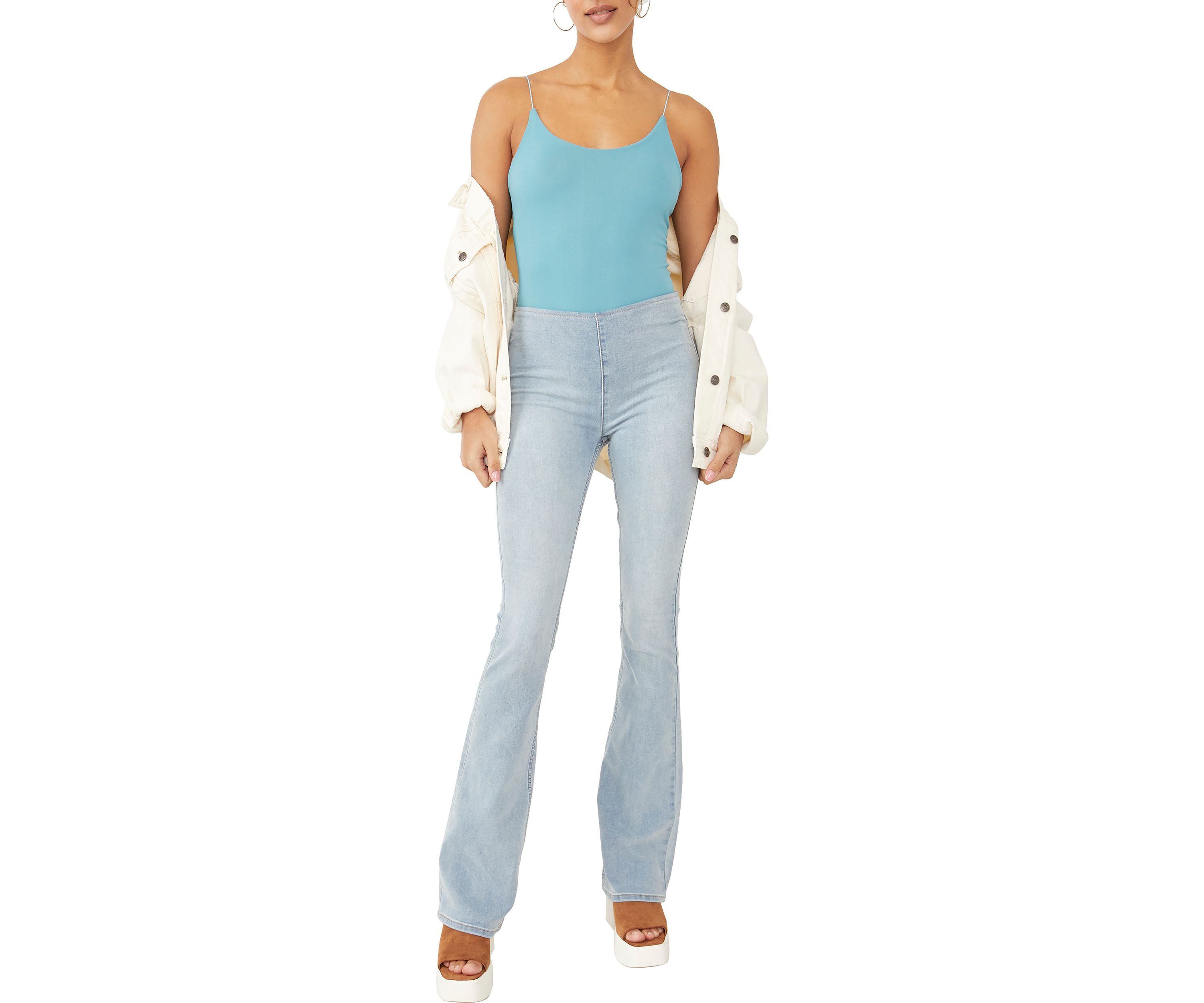 Jenny High Rise Bootcut Jeans