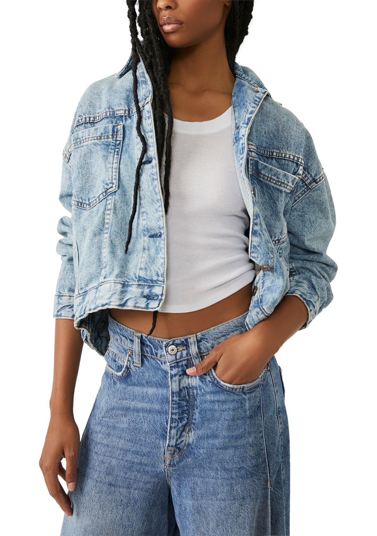 Opal Swing Denim Jacket