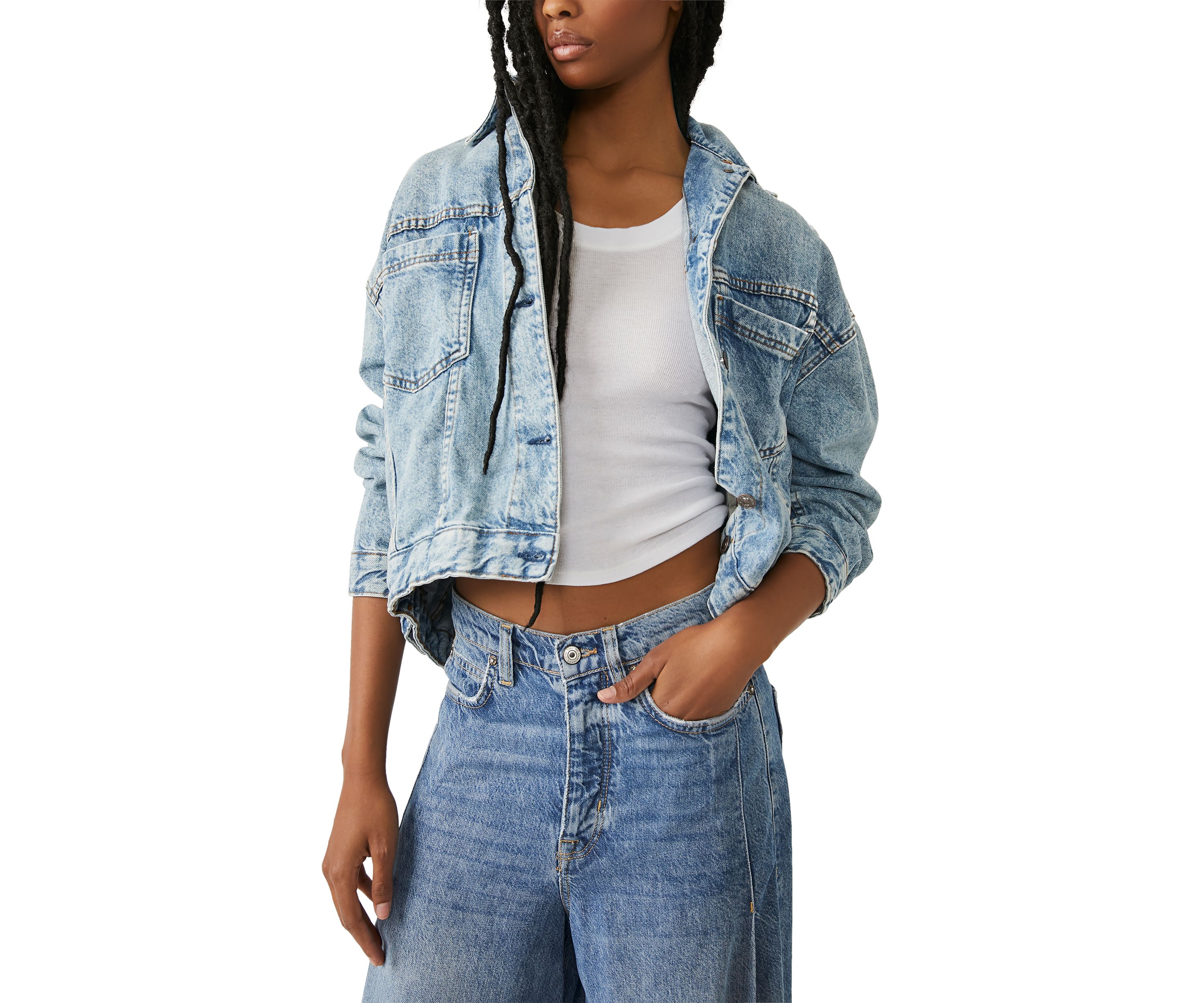 Opal Swing Denim Jacket