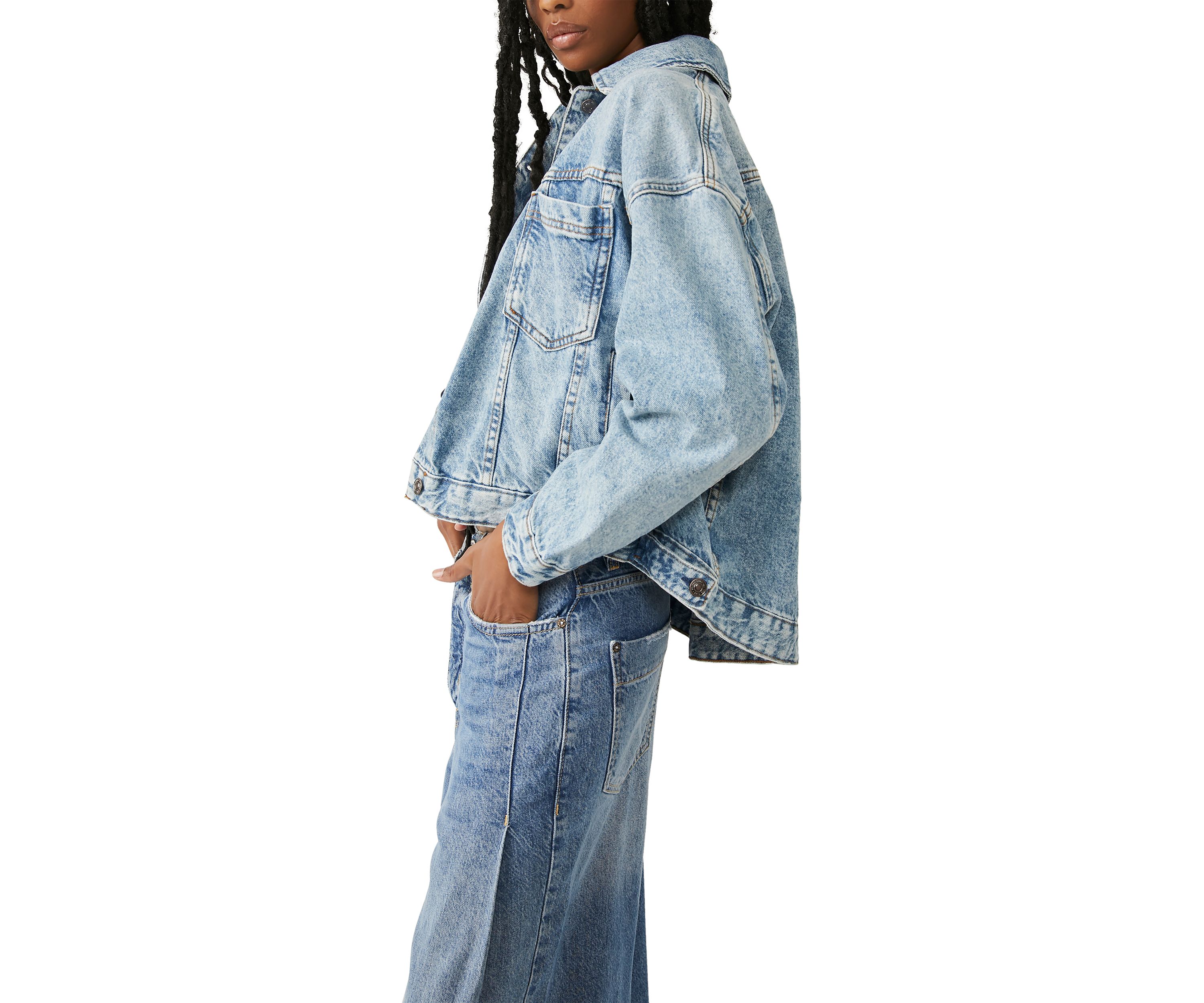 Opal Swing Denim Jacket