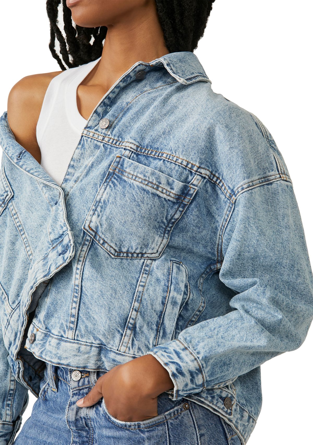 Opal Swing Denim Jacket