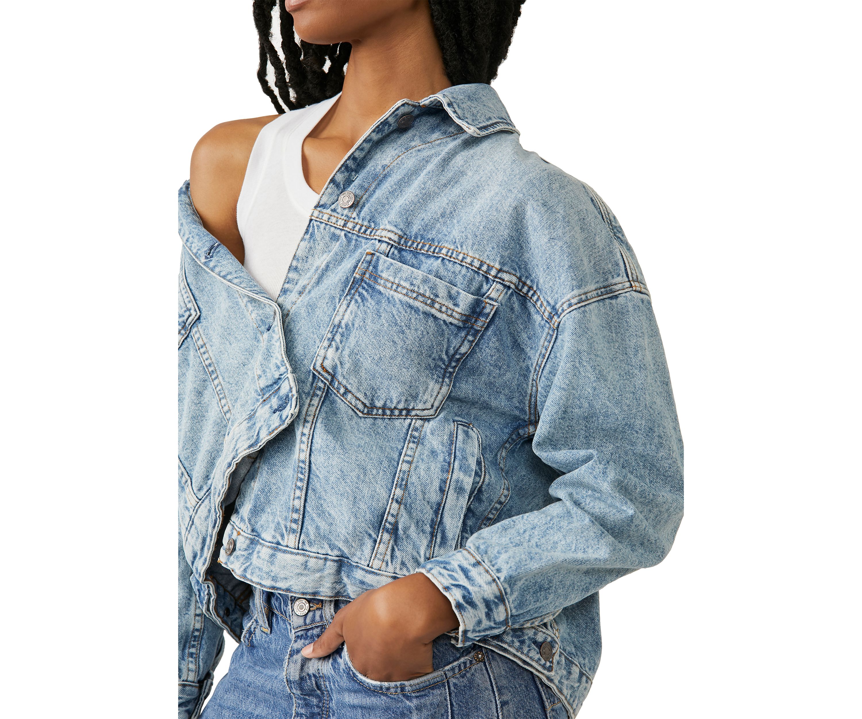 Opal Swing Denim Jacket