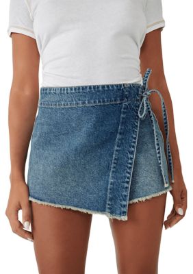 Free People Women's We The Free Emmy Denim Skort