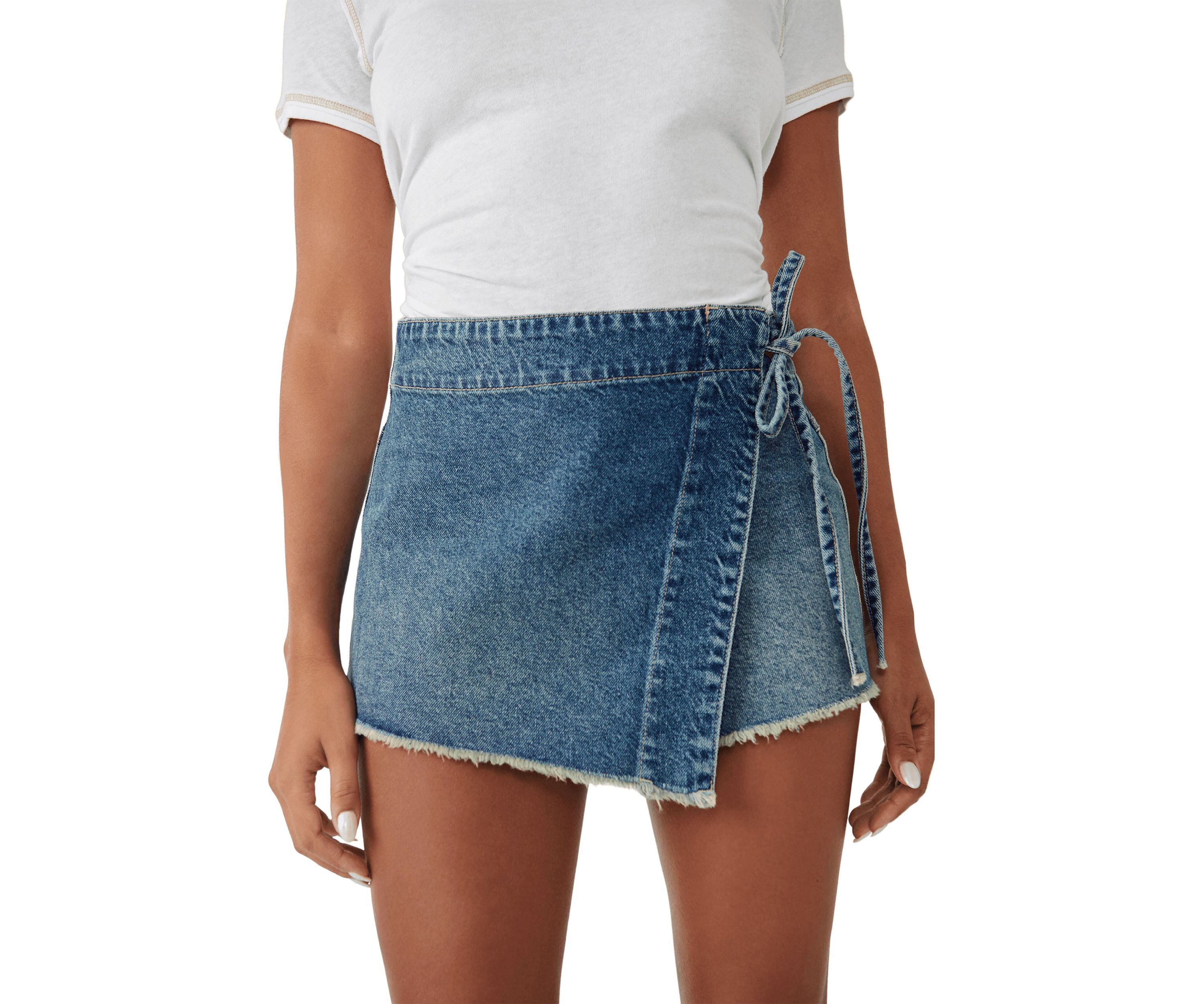 We The Free Emmy Denim Skort