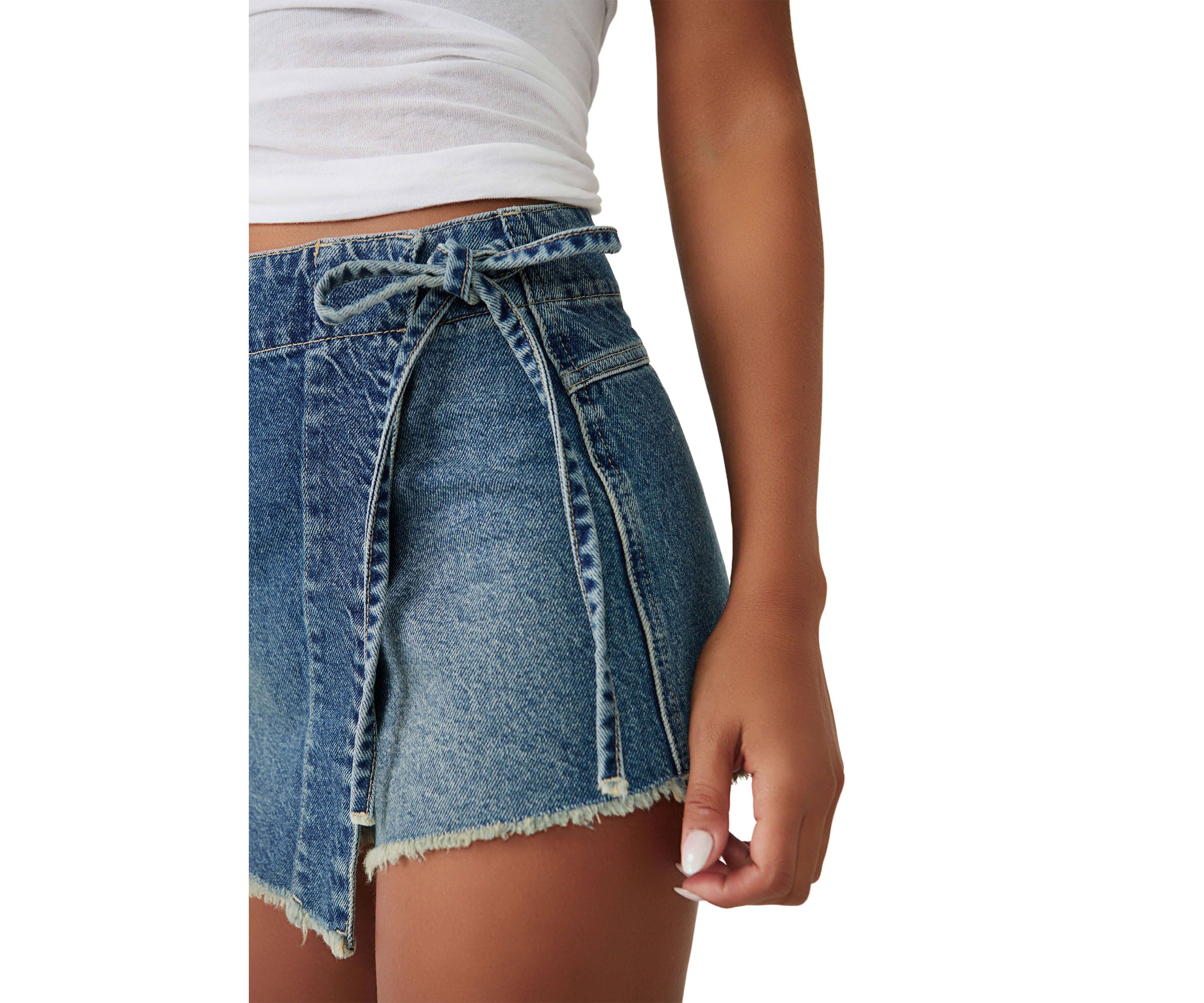 We The Free Emmy Denim Skort
