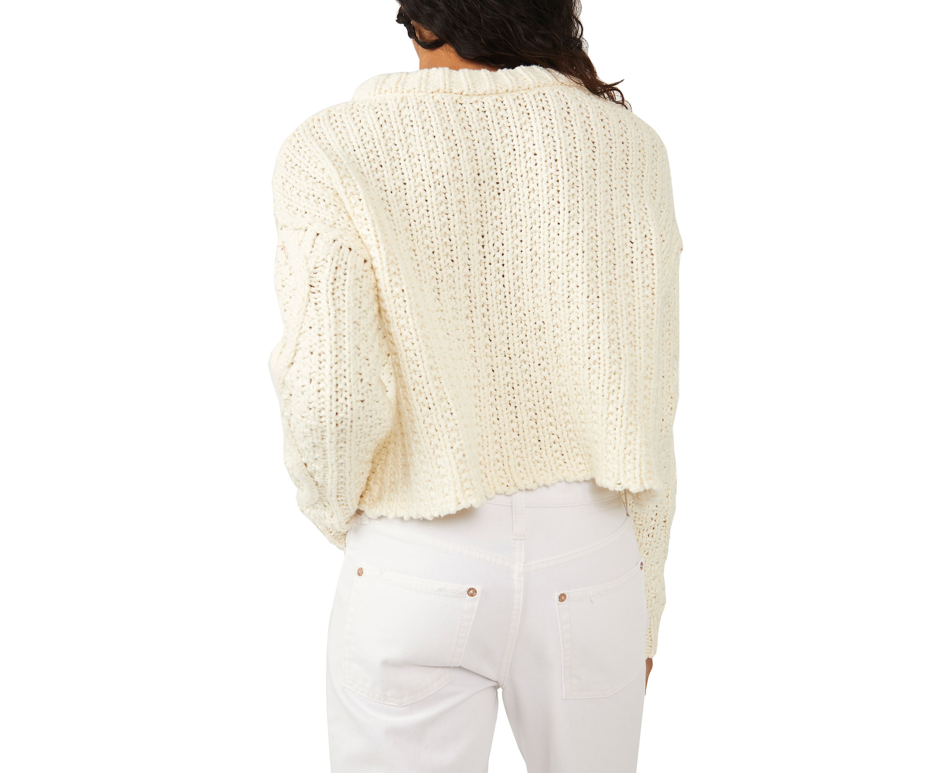 Cutting Edge Cable Knit Sweater