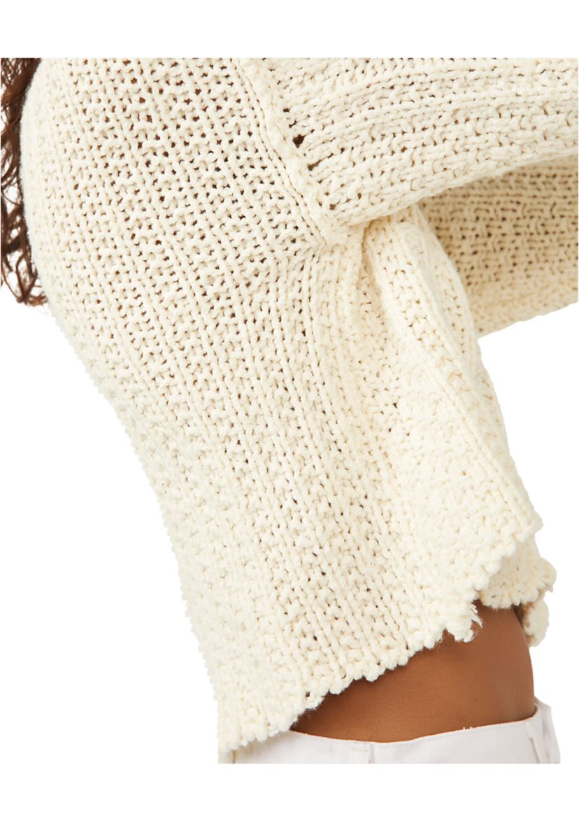 Cutting Edge Cable Knit Sweater
