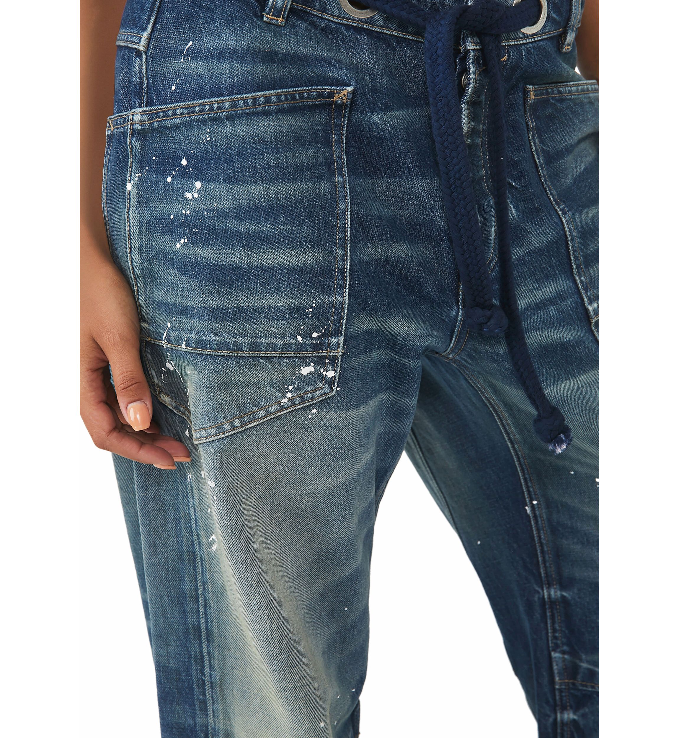 We The Free Moxie Low Slung Pull On Barrel Jeans