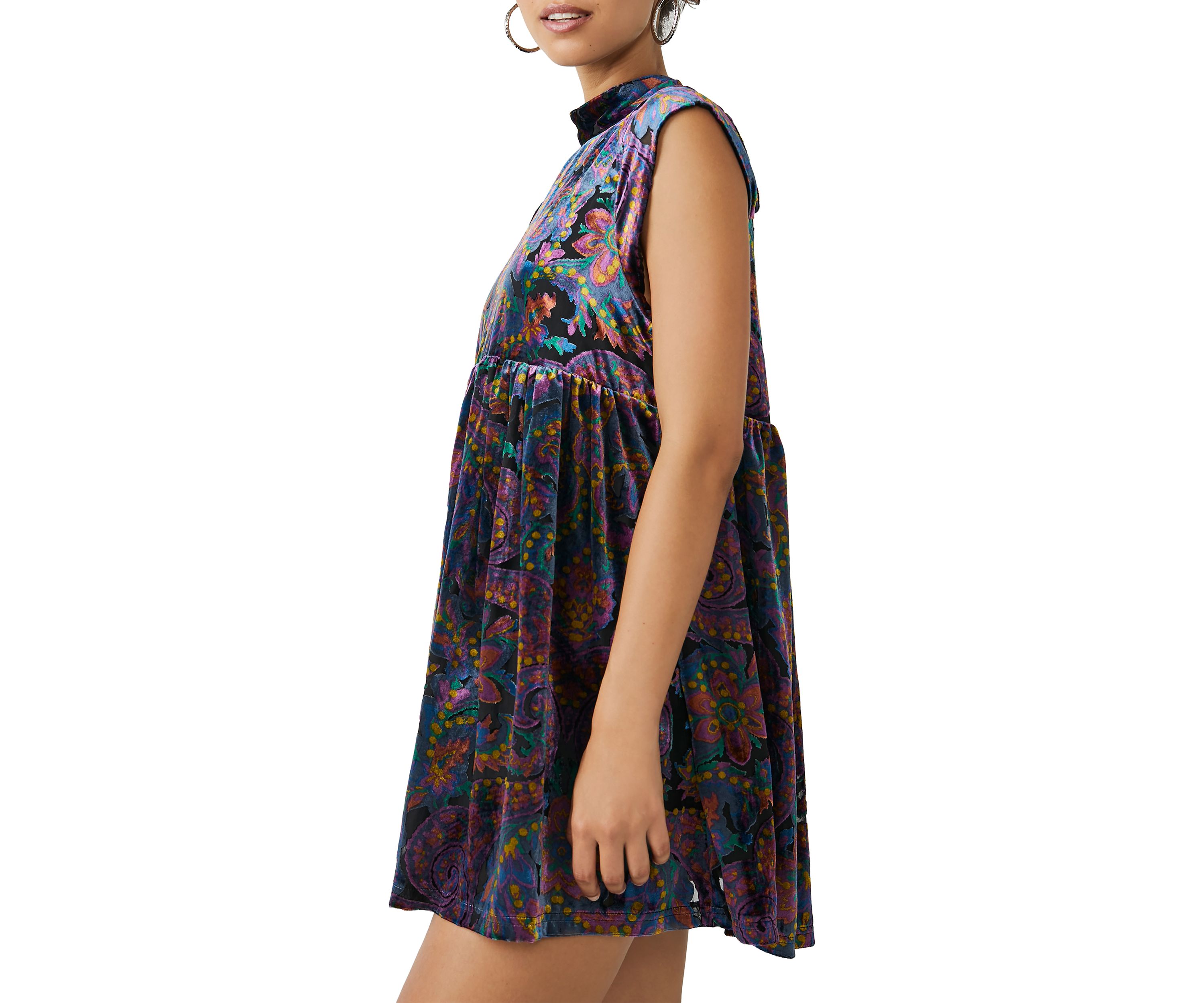 All the Time Velvet Mini Dress