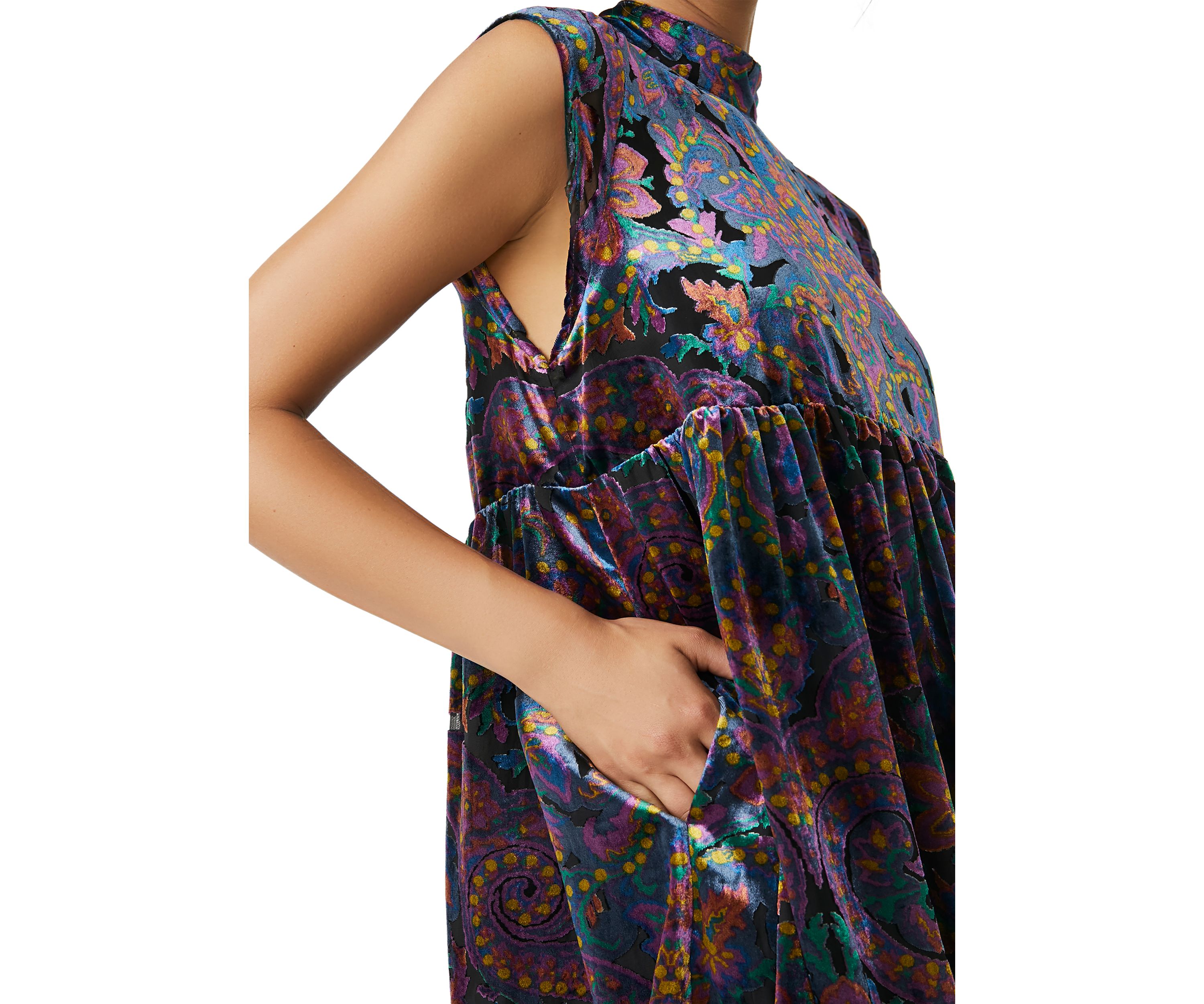 All the Time Velvet Mini Dress