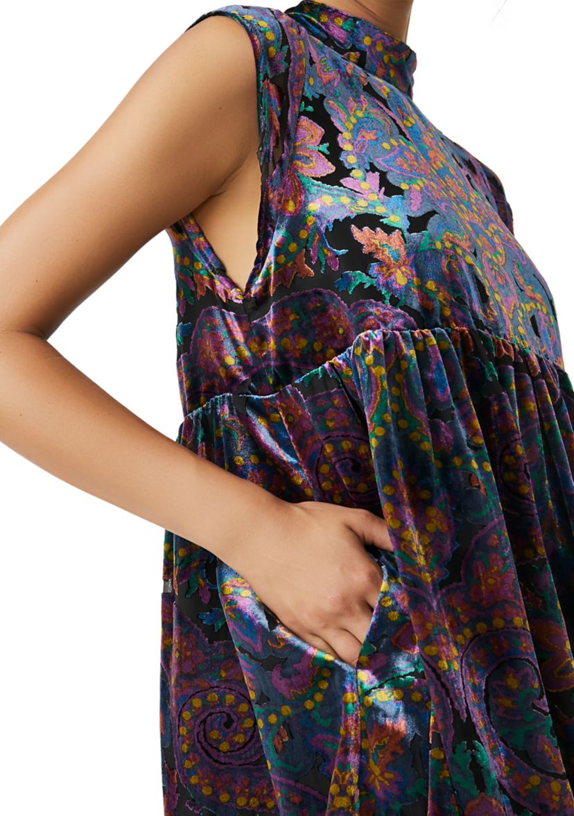All the Time Velvet Mini Dress