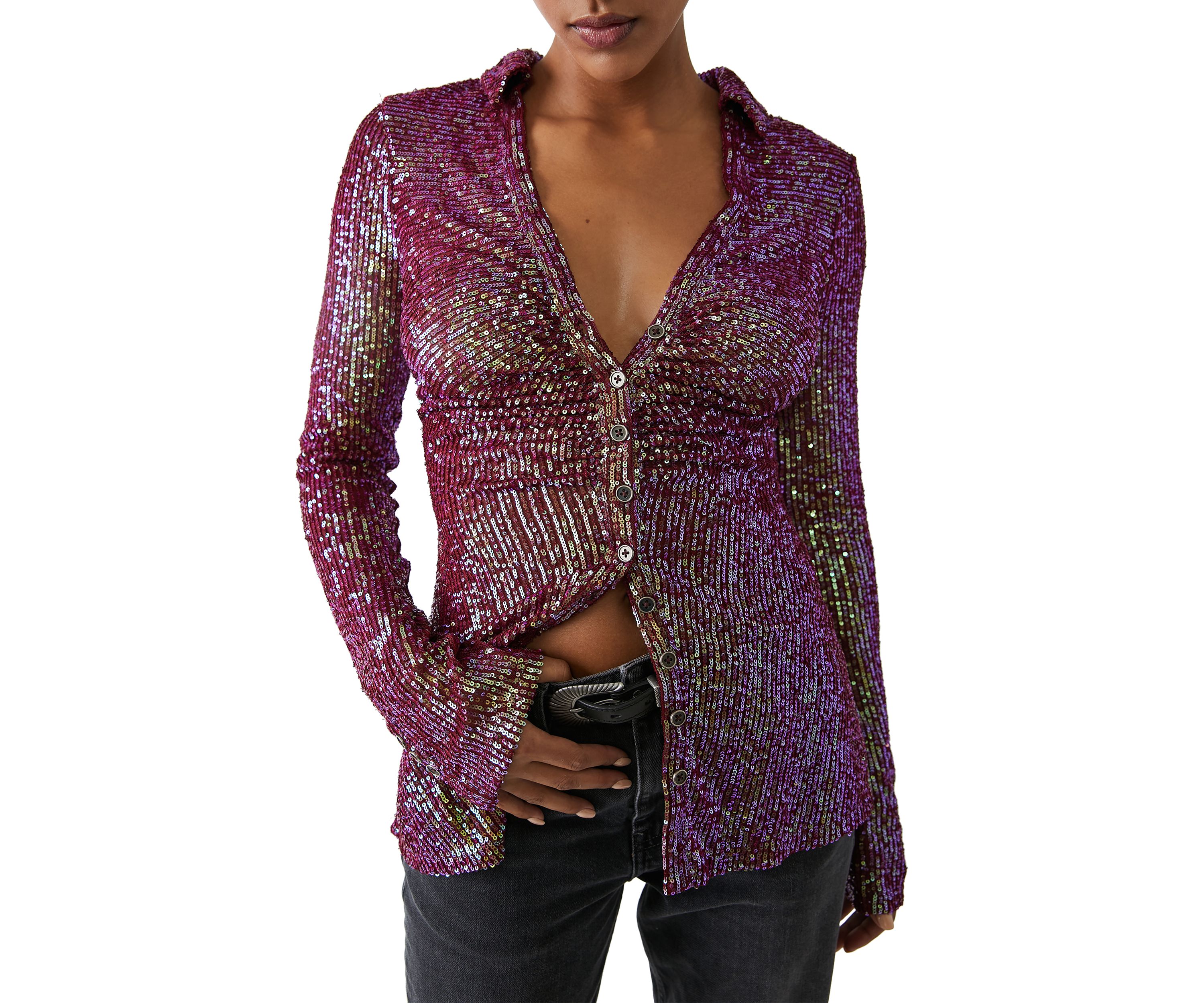 Sequin Shirt