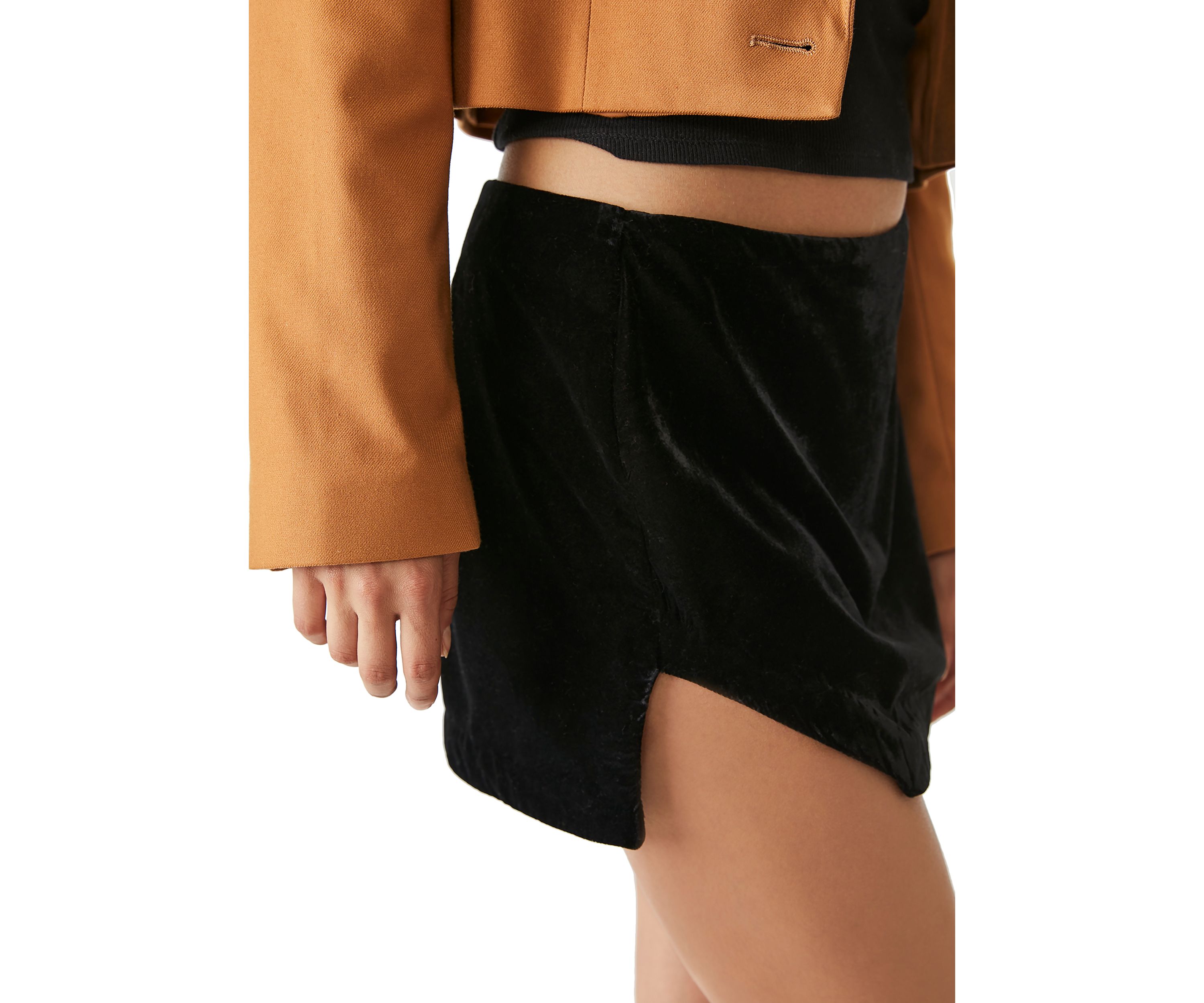 Annalise Velvet Mini Skirt