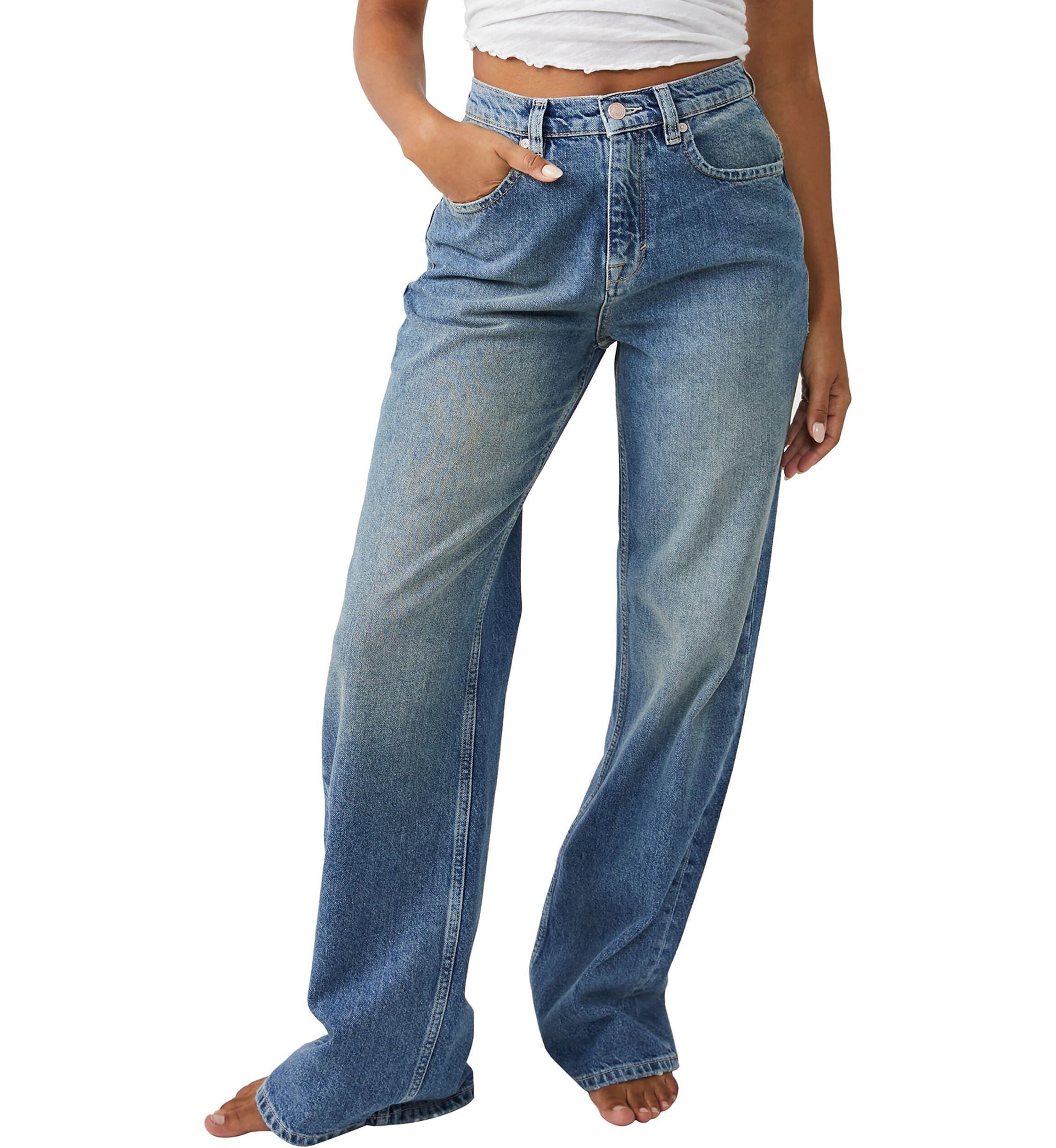 We the Free Tinsley Baggy High Rise Jeans