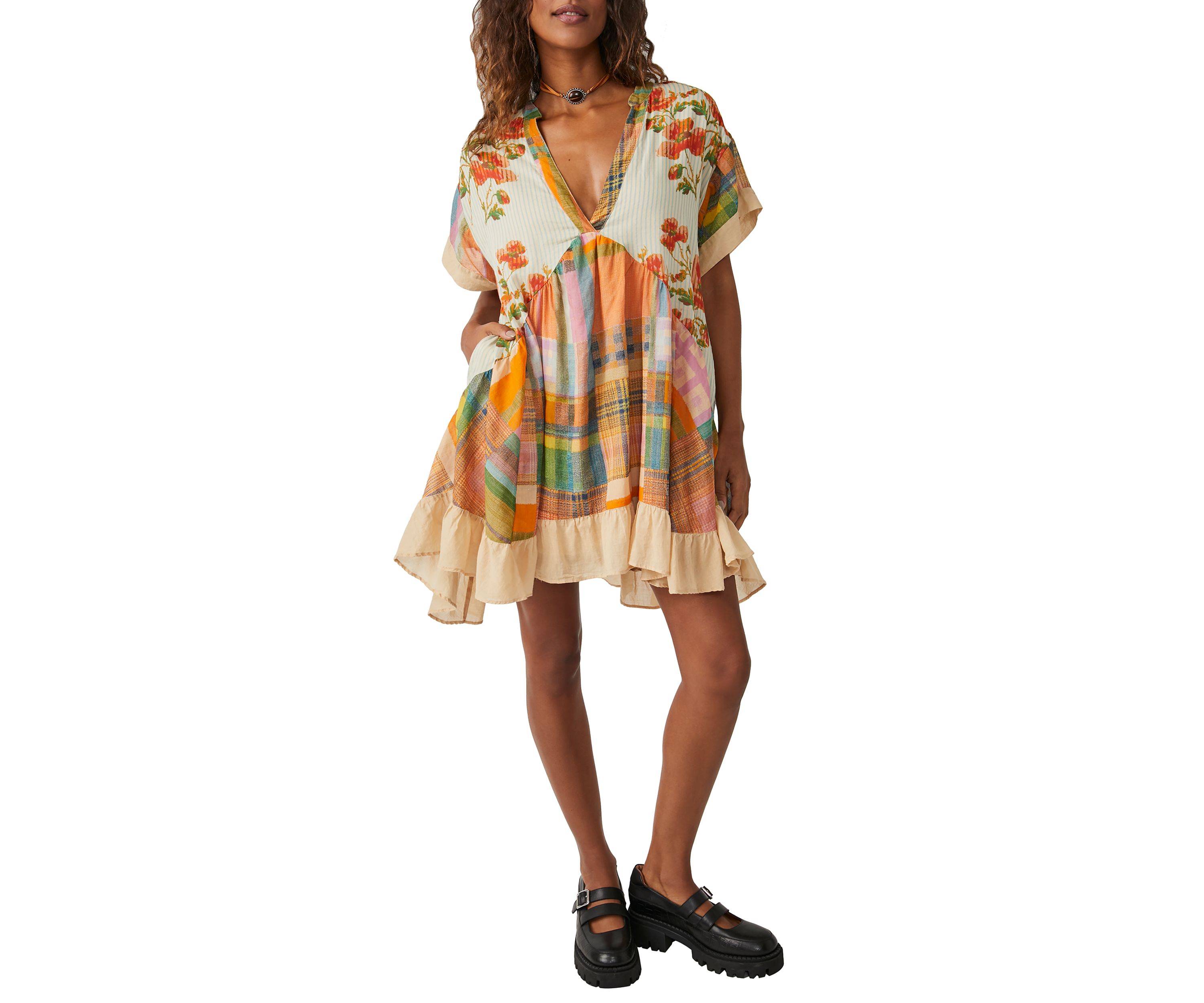 Printed Agnes Dress