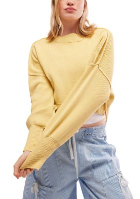 Store NWOT Free People Easy Street Crop Sweater