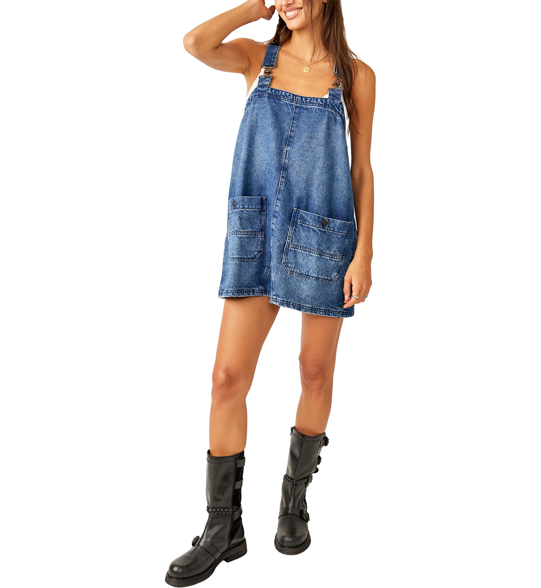 We The Free Overall Smock Mini Top