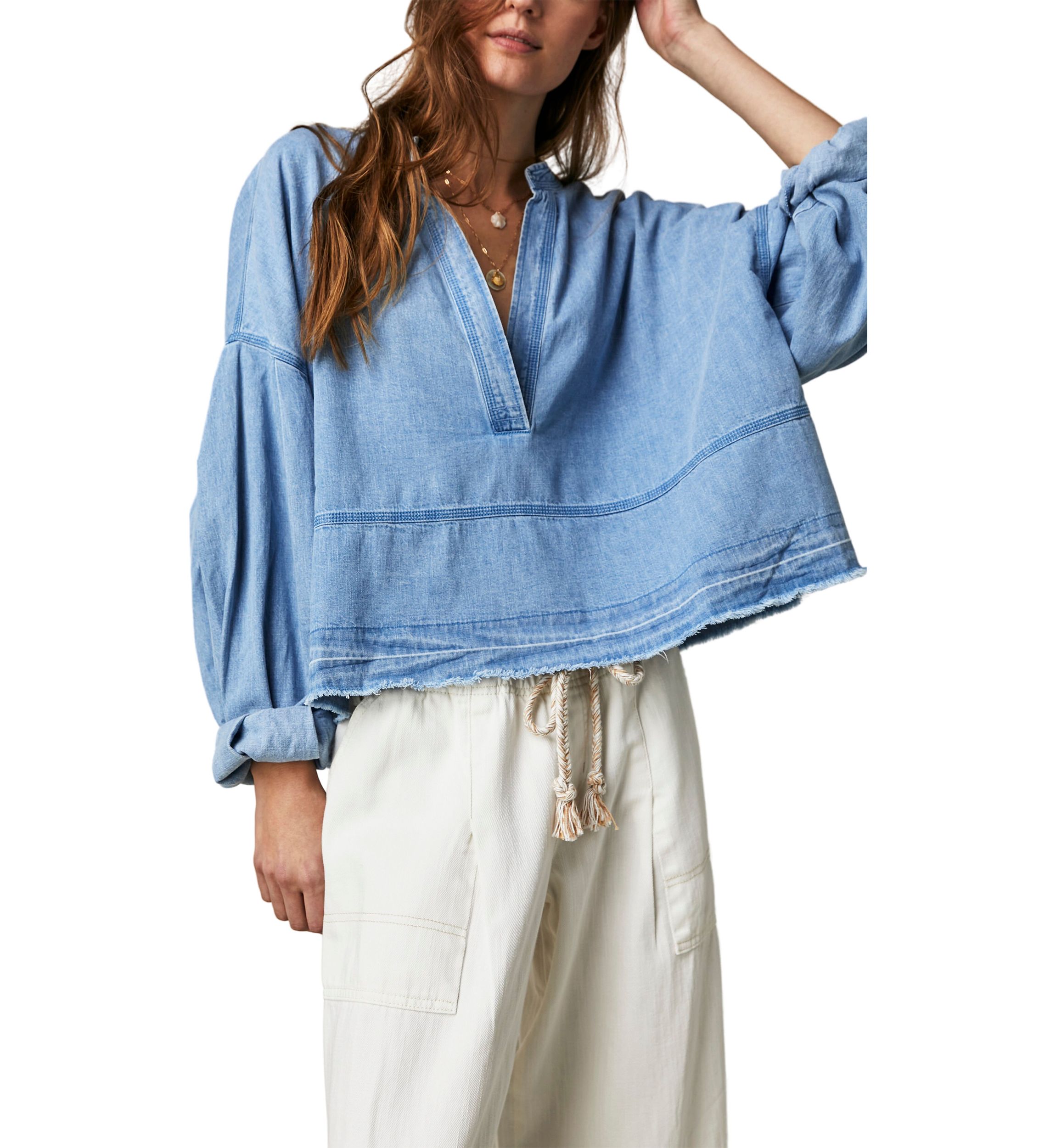 Jude Denim Pullover