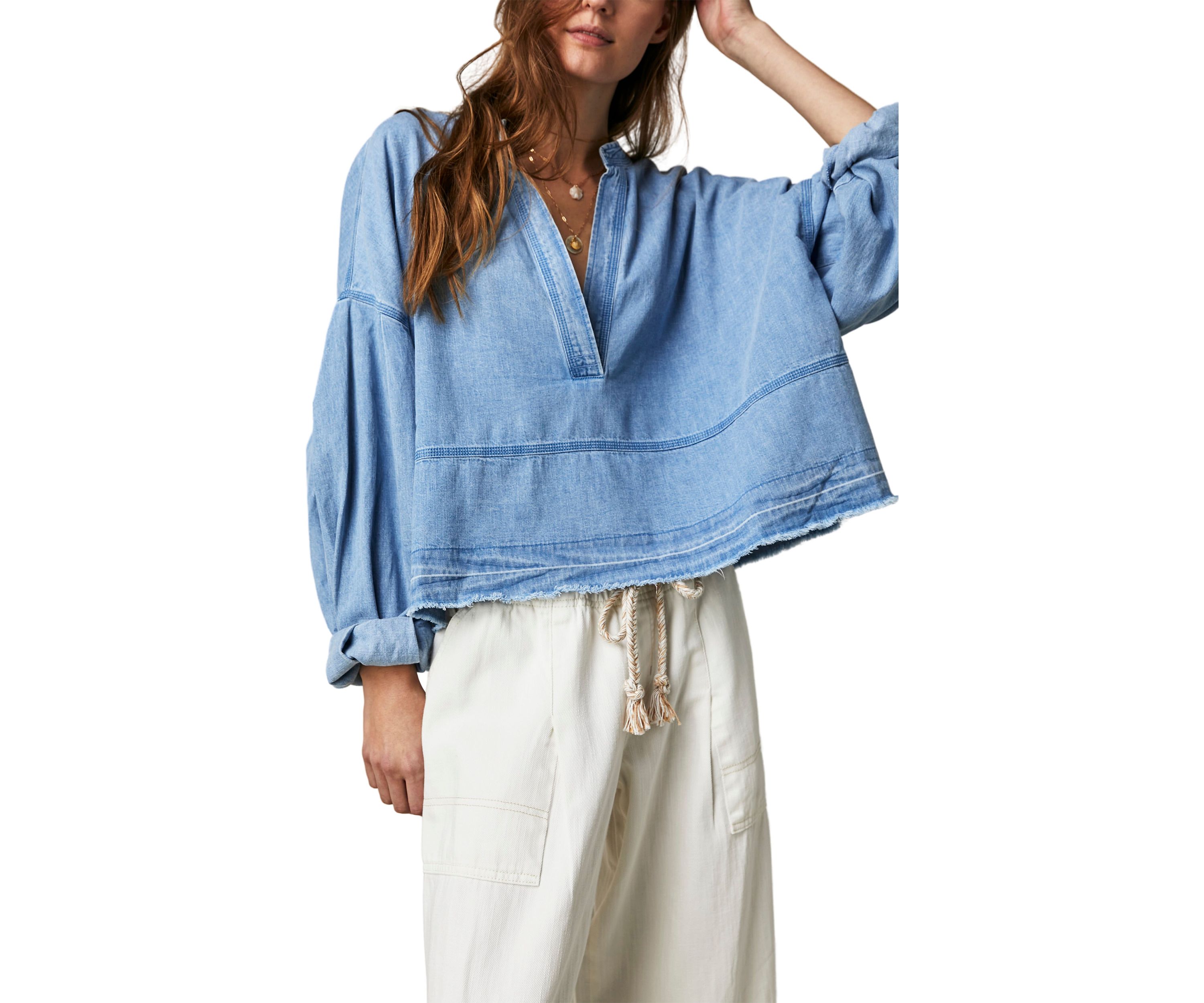 Jude Denim Pullover