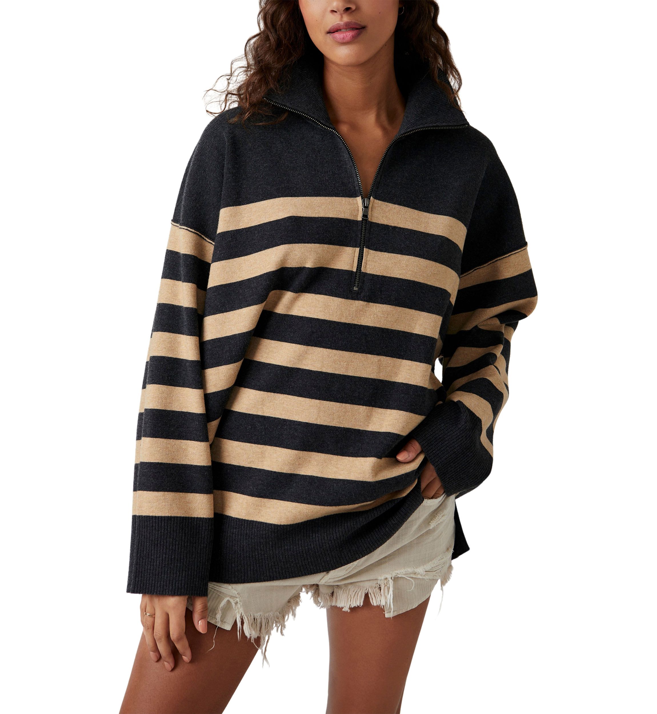 Coastal Stripe Pullover Top