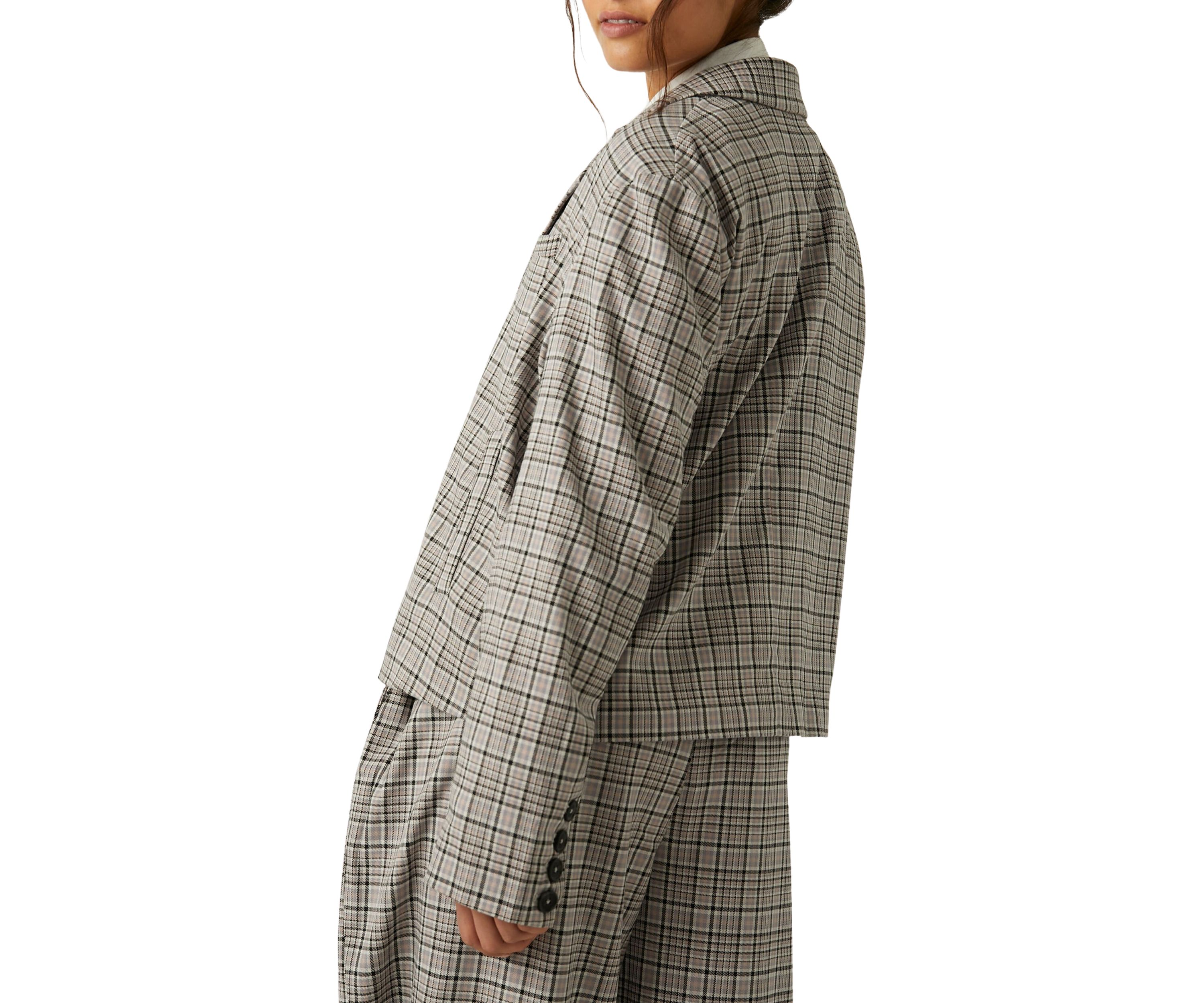Cali Plaid Blazer