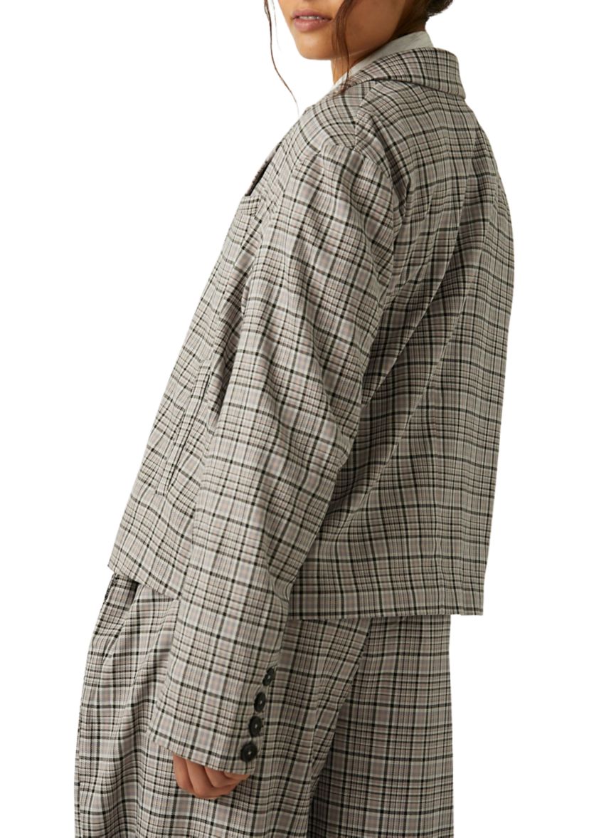 Cali Plaid Blazer