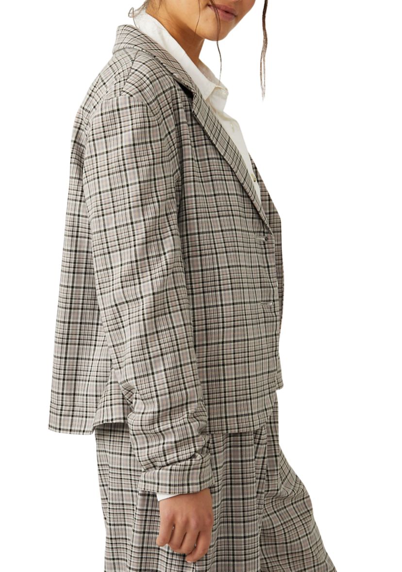 Cali Plaid Blazer