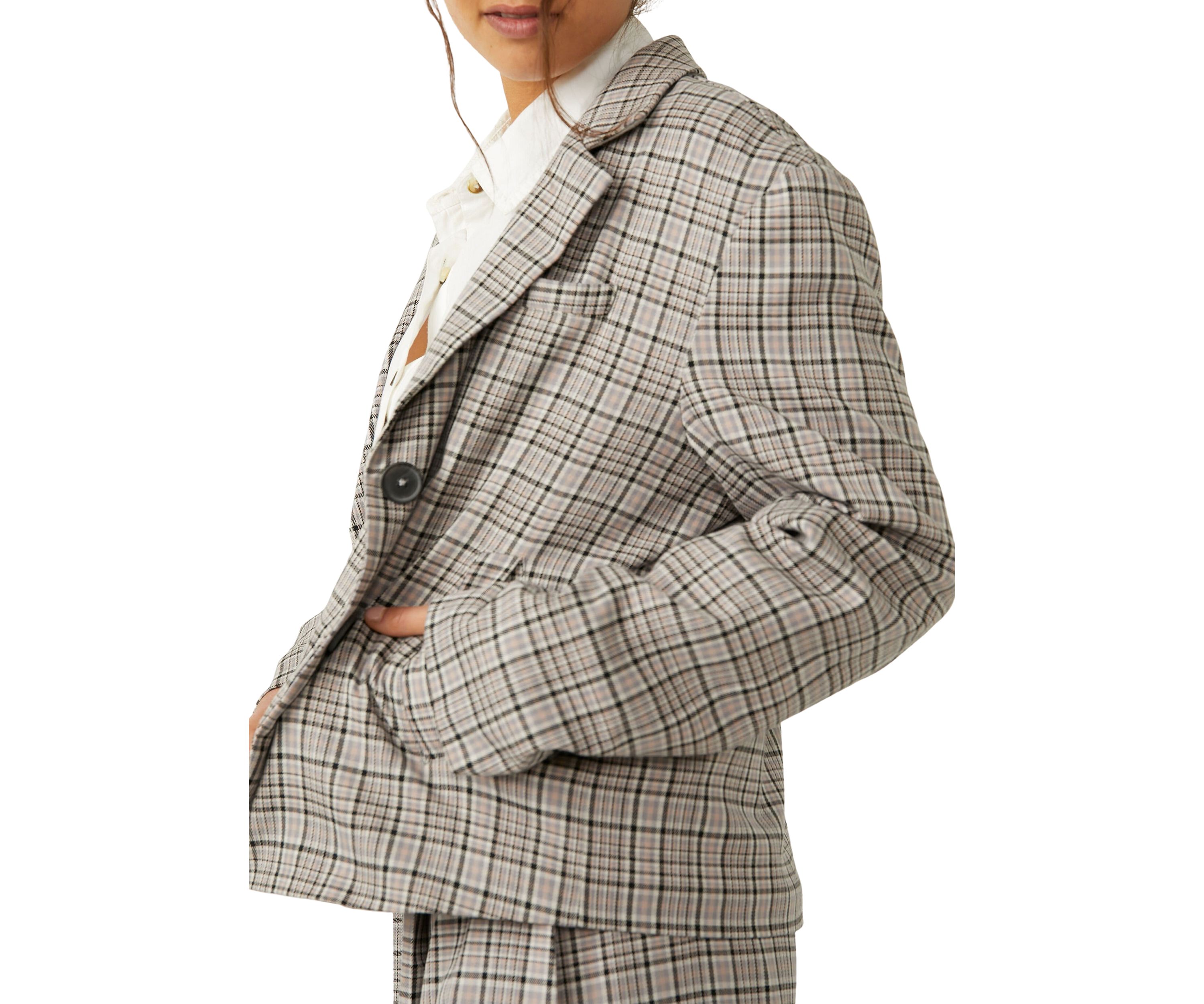Cali Plaid Blazer