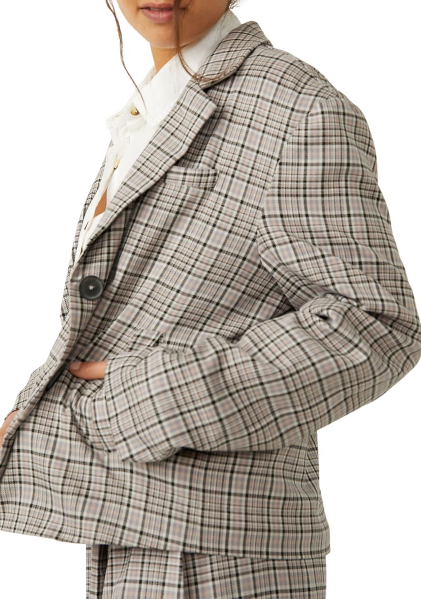 Cali Plaid Blazer