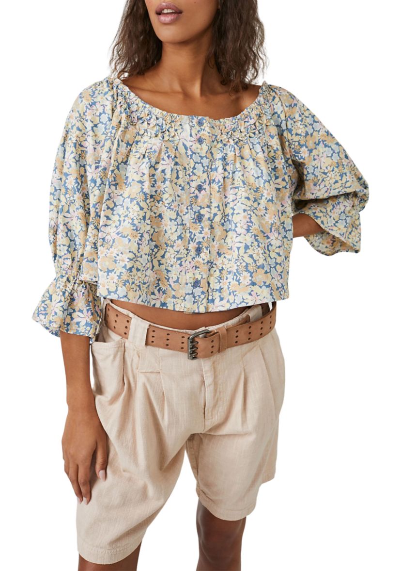 James Smocked Top 