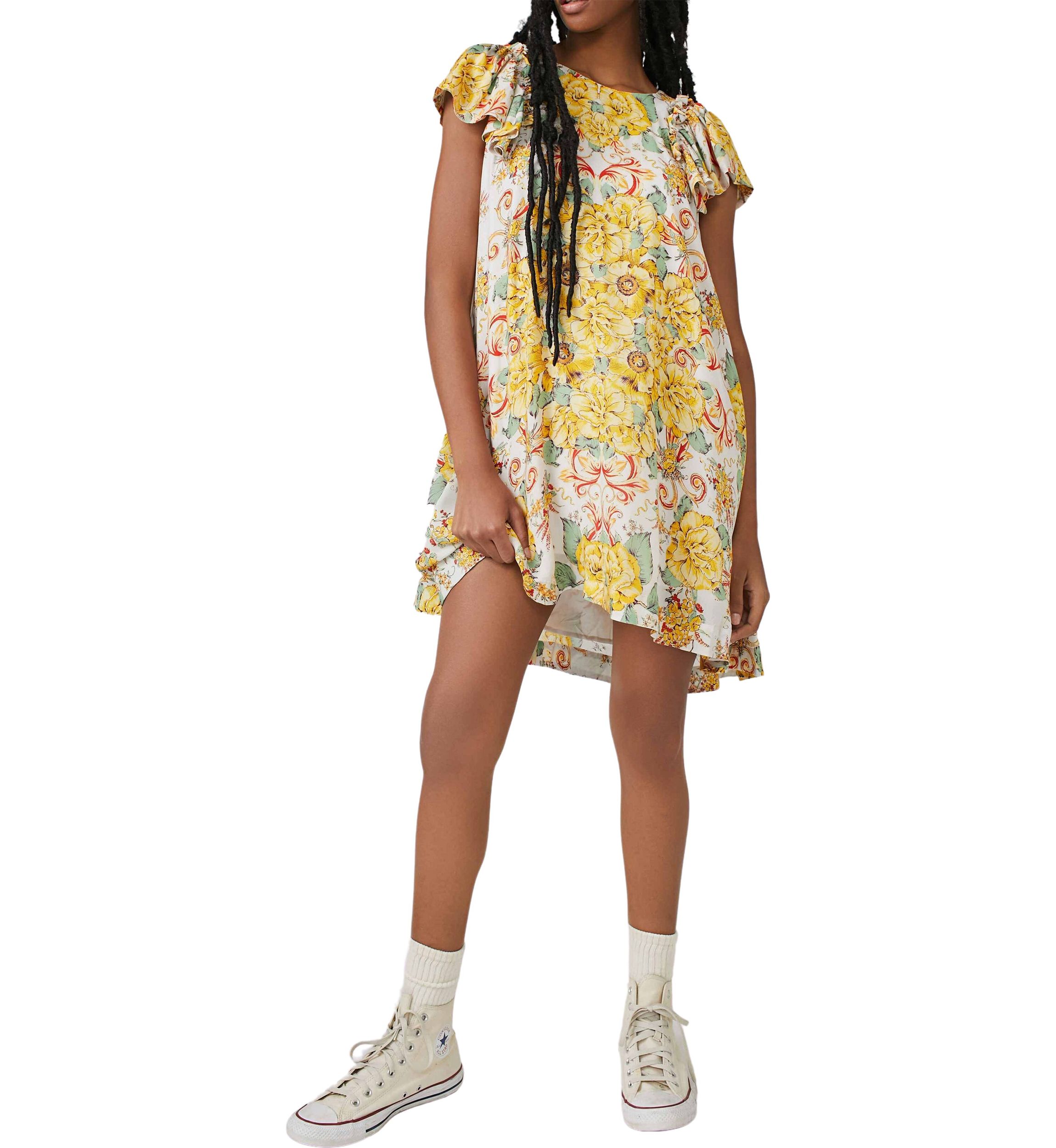 Yara Printed Mini Dress 