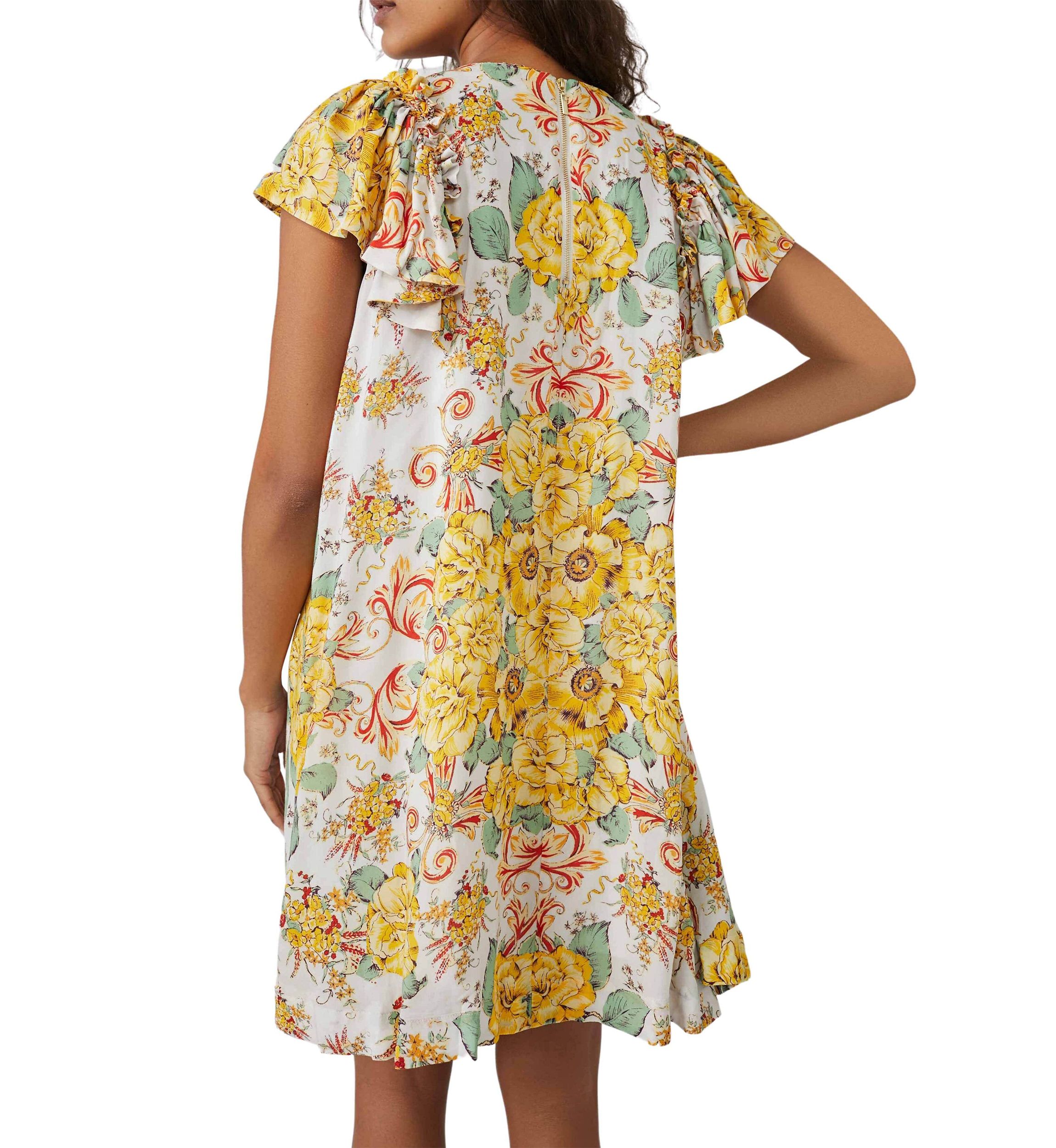 Yara Printed Mini Dress 