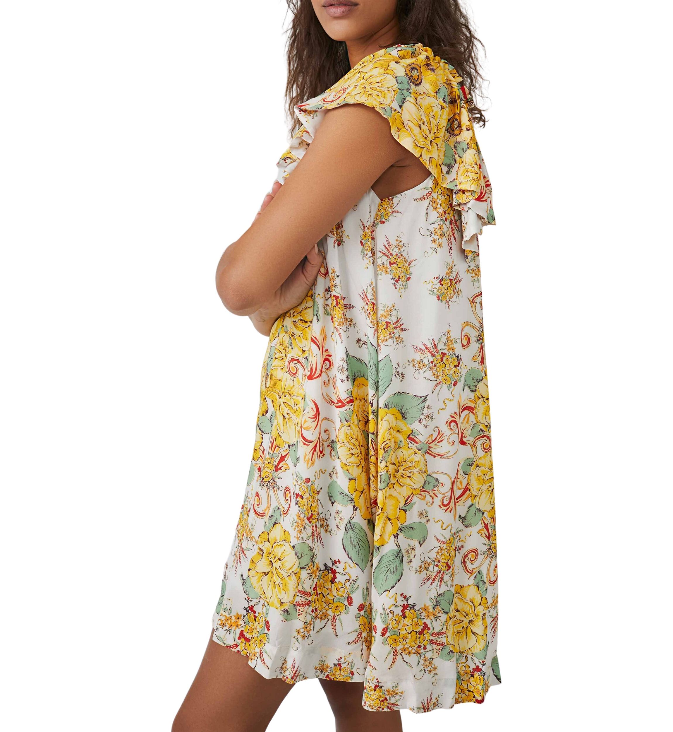 Yara Printed Mini Dress 