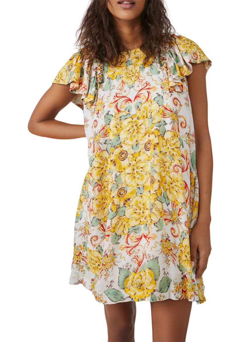 Yara Printed Mini Dress 