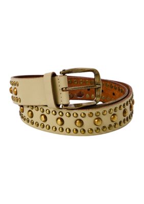 Free People Women's We the Free Sola Stud Belt, XS/S