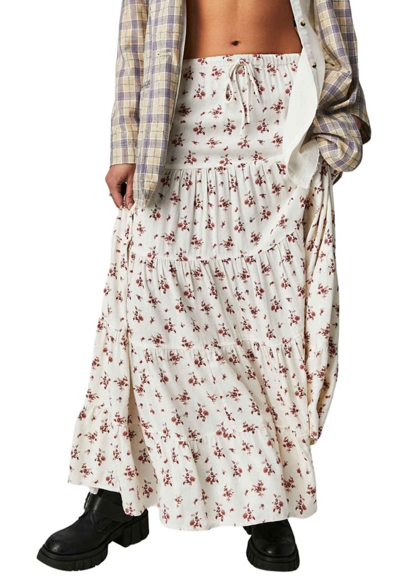 Nova Tiered Maxi Skirt 