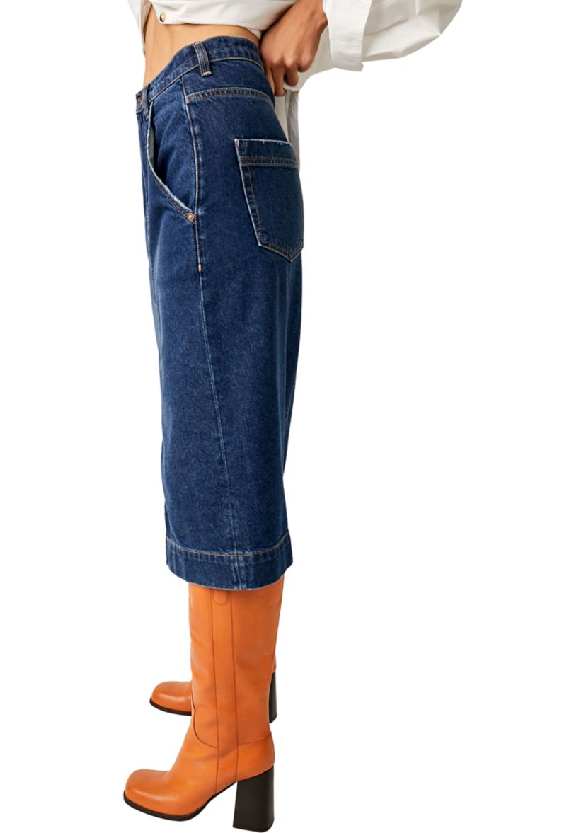 We The Free Wild Roses Midi Skirt