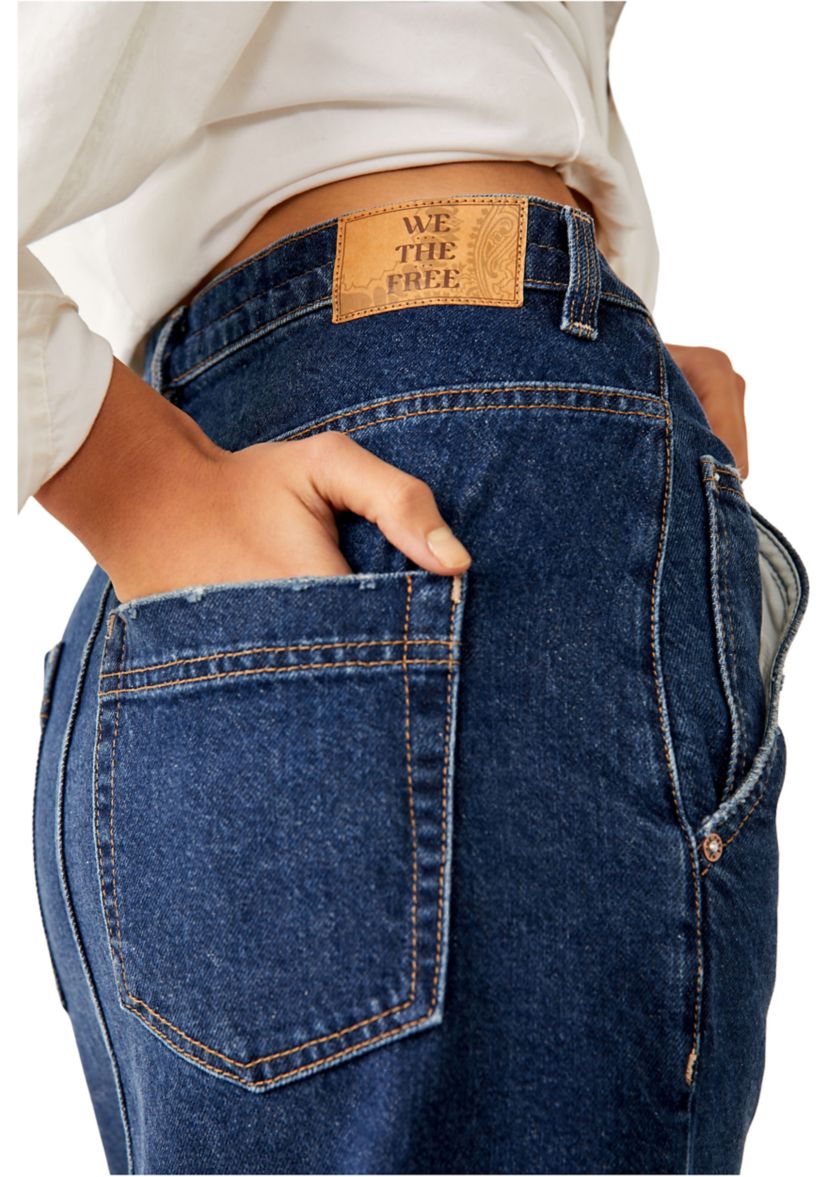 We The Free Wild Roses Midi Skirt