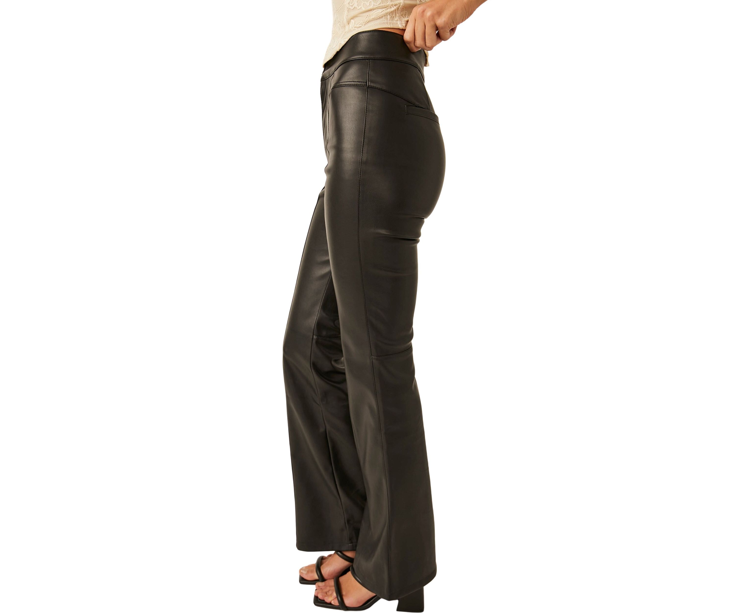 Uptown High-Rise Vegan Pants