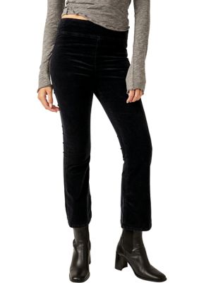 Buy Essential Black Velvet Flare Pants online for Girls - ForeverKidz