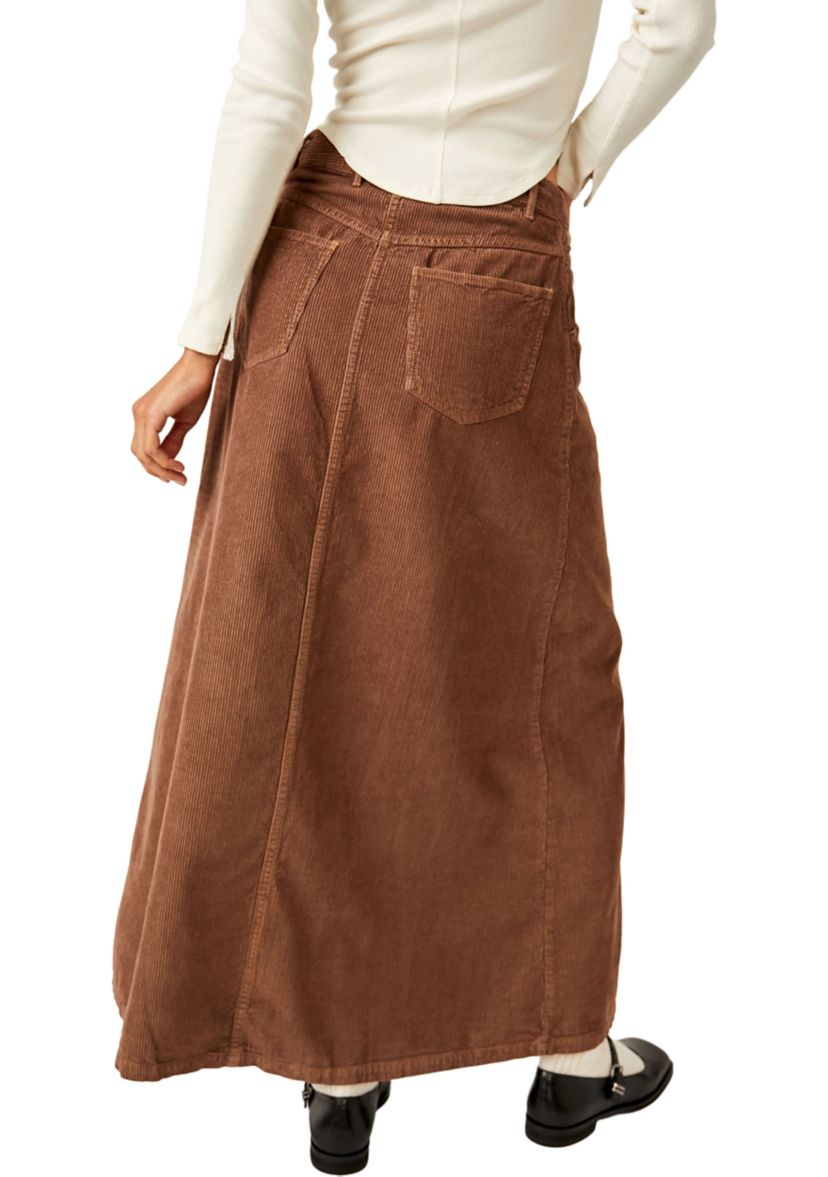 We The Free Come As You Are Cord Maxi Skirt