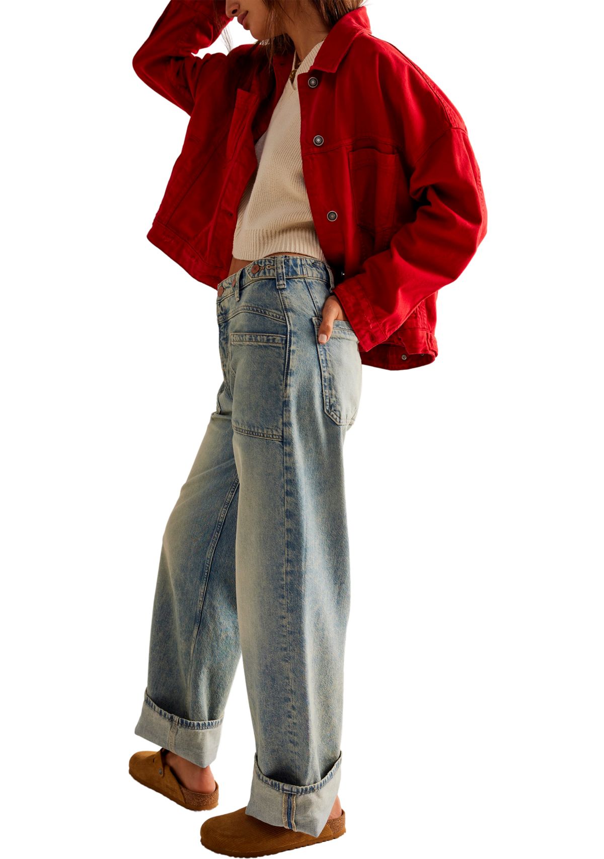 Palmer Cuffed Jeans
