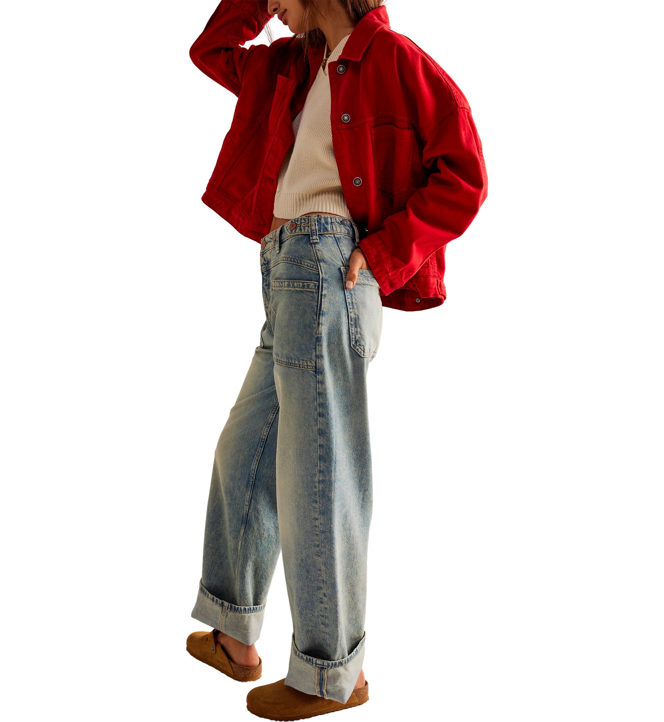 Palmer Cuffed Jeans