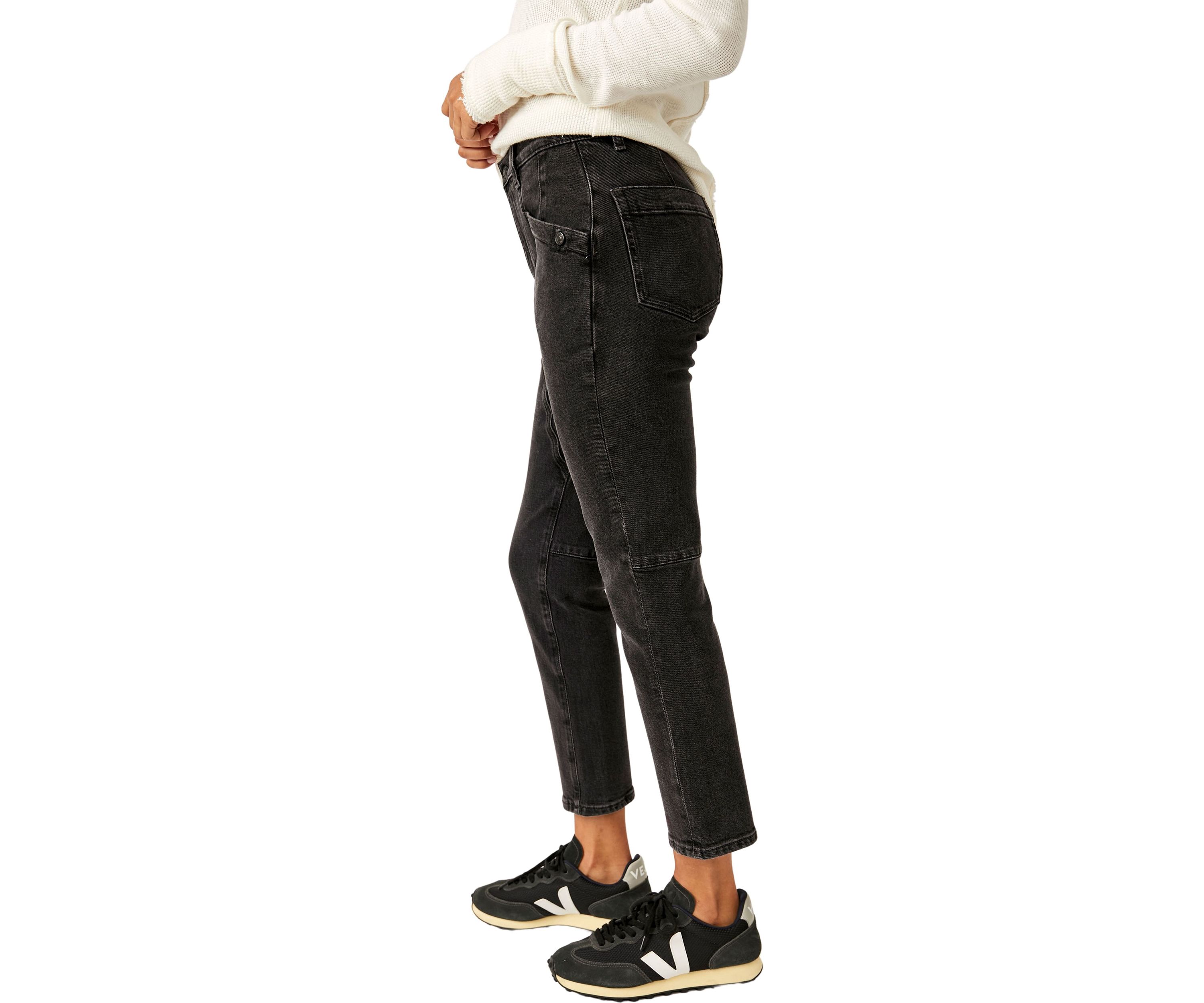 We the Free Beacon Mid Rise Slim Crop Jeans